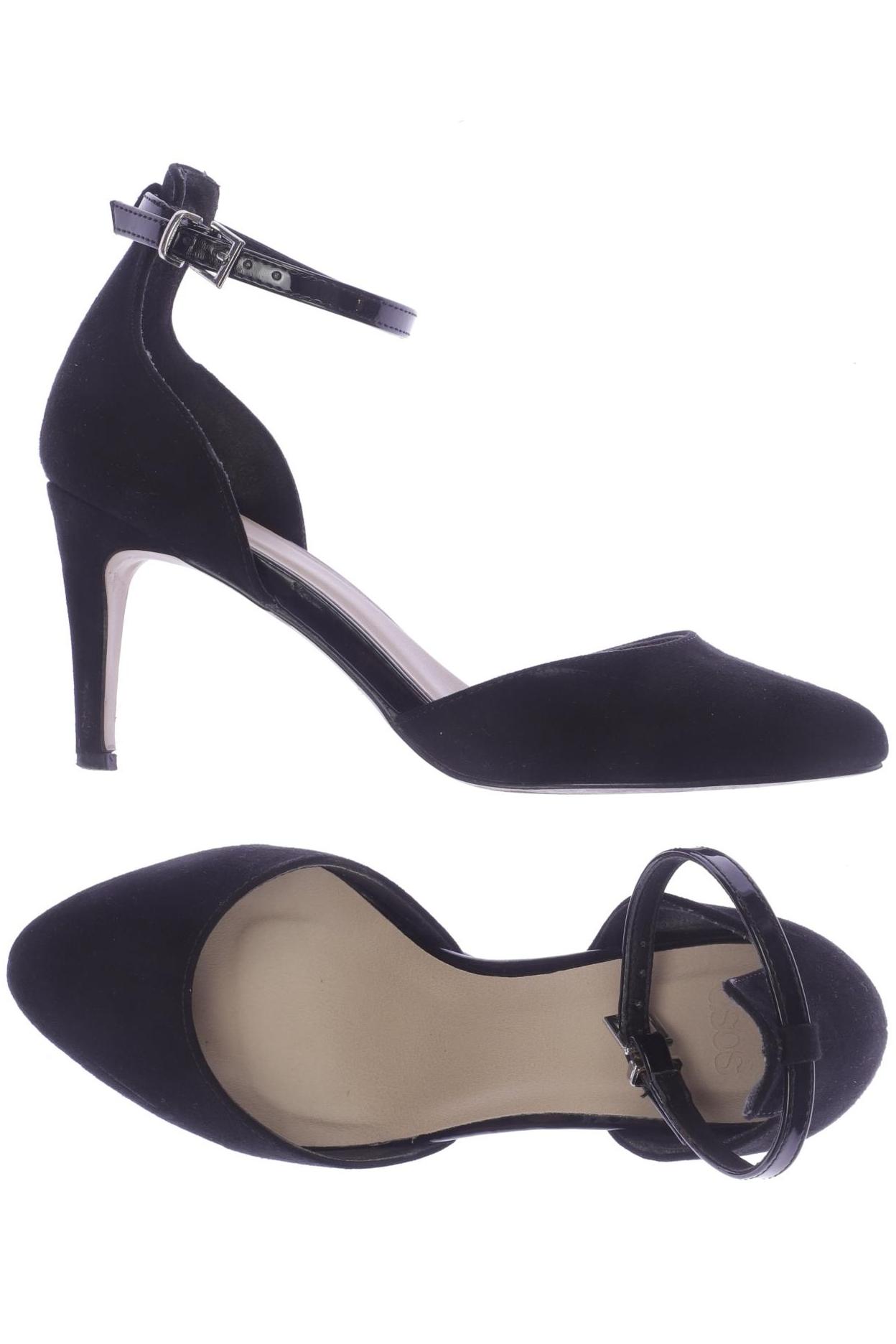 

asos Damen Pumps, schwarz, Gr. 3