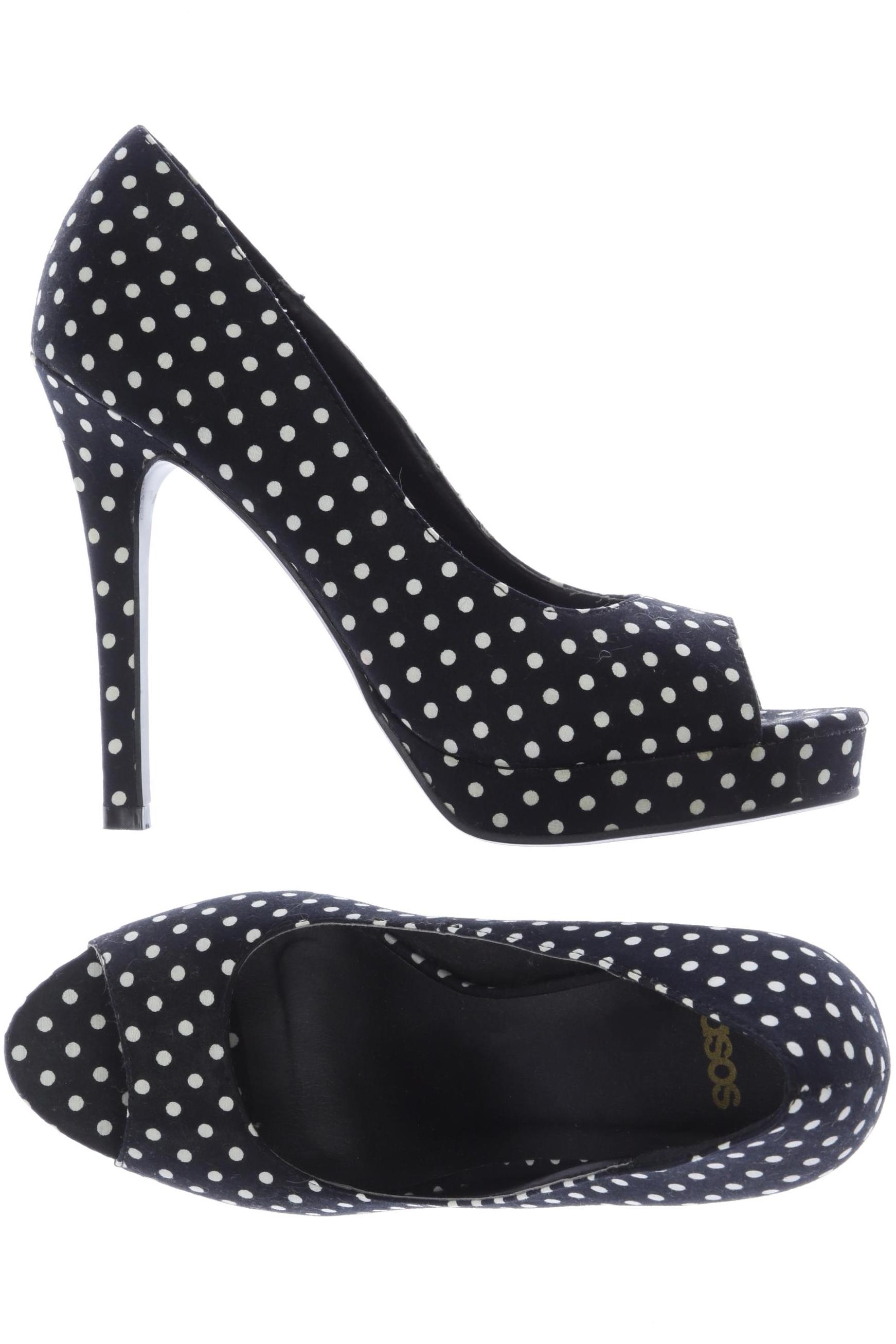 

asos Damen Pumps, schwarz, Gr. 4