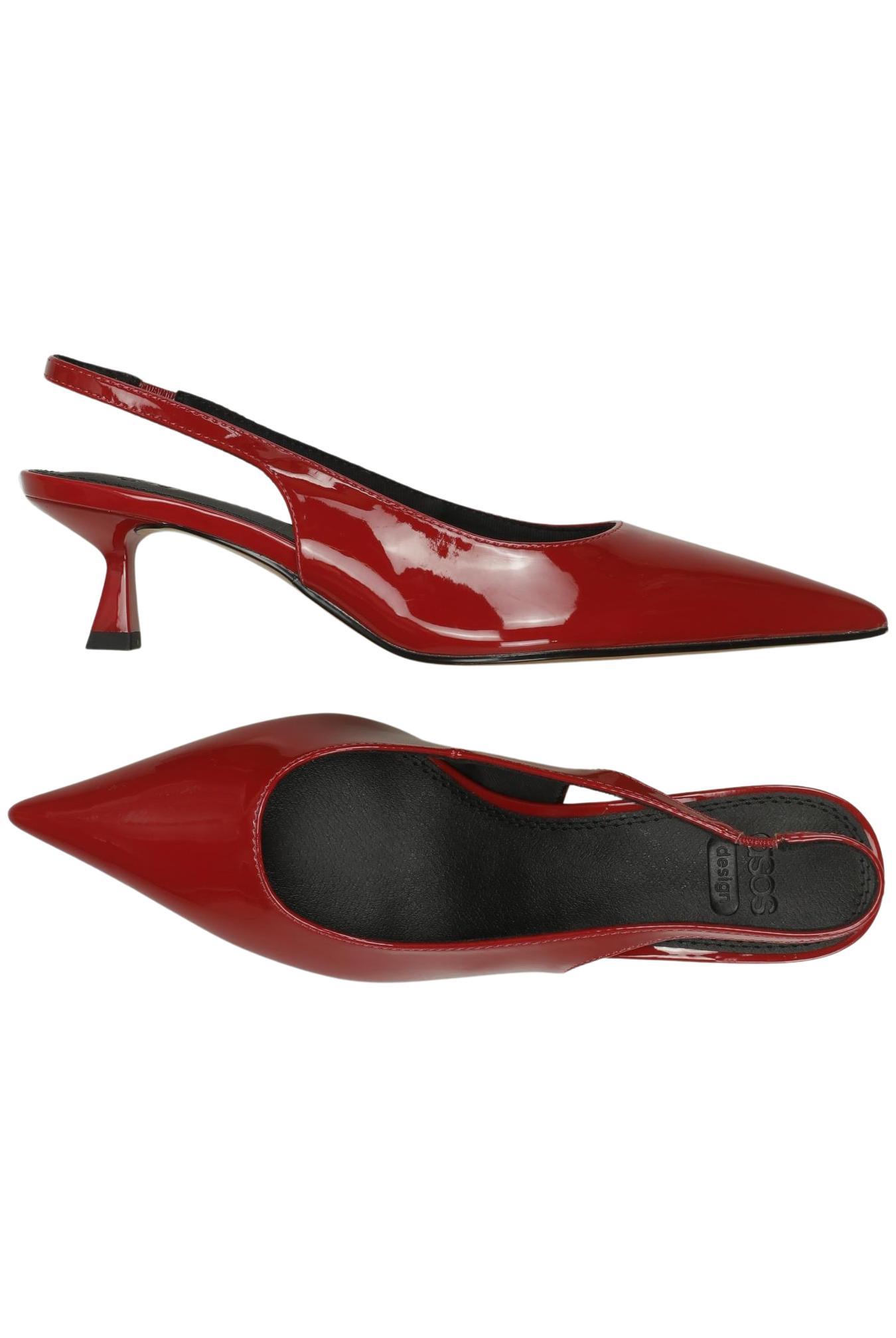 

asos Damen Pumps, rot, Gr. 37
