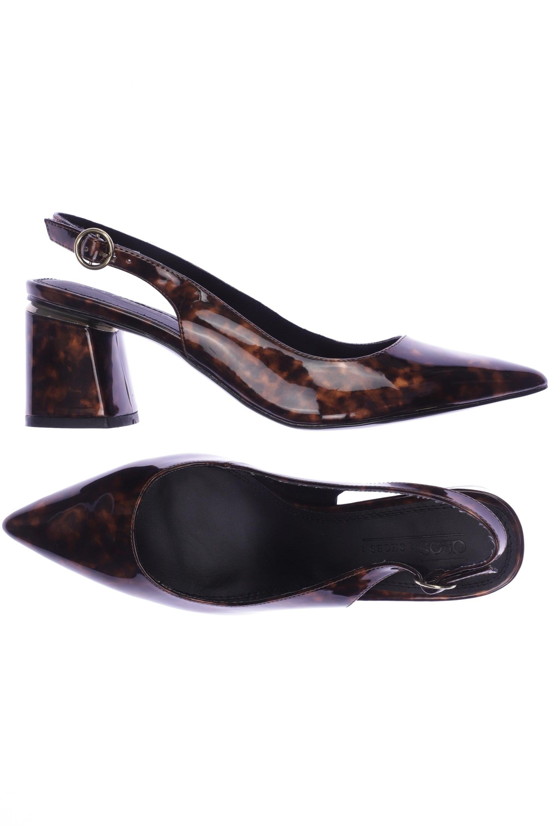 

asos Damen Pumps, braun, Gr. 8