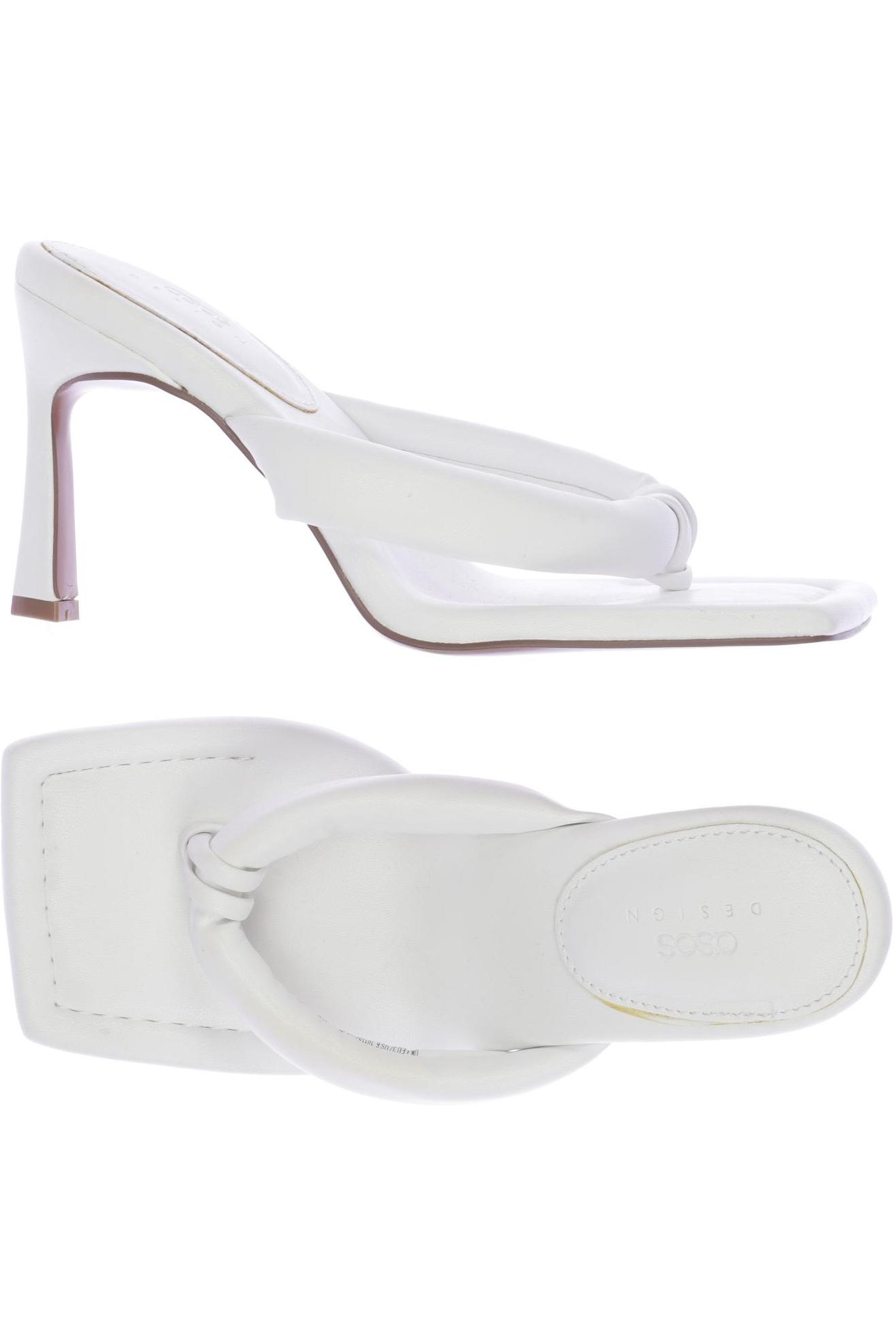 

asos Damen Pumps, weiß, Gr. 4