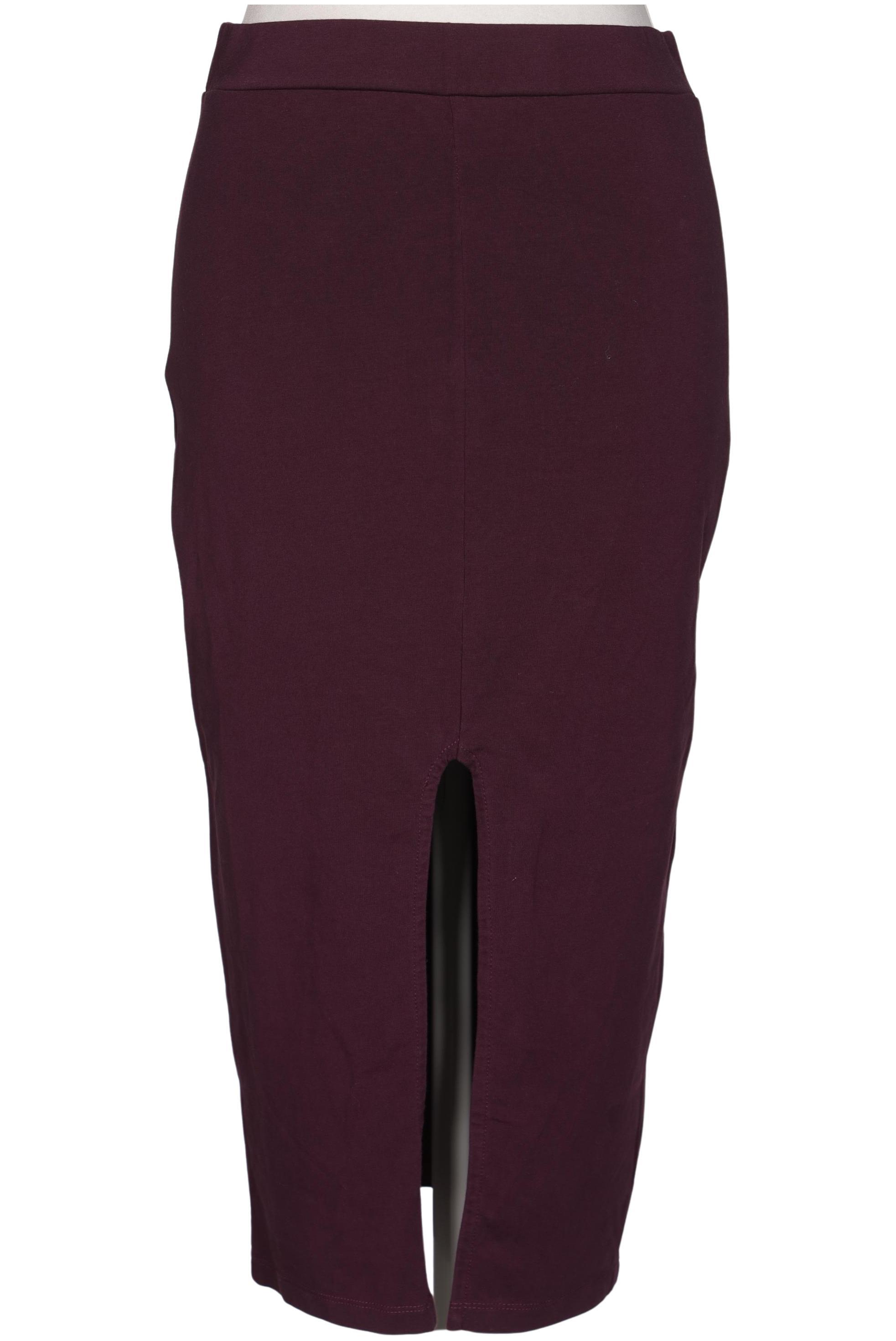 

asos Damen Rock, bordeaux, Gr. 36