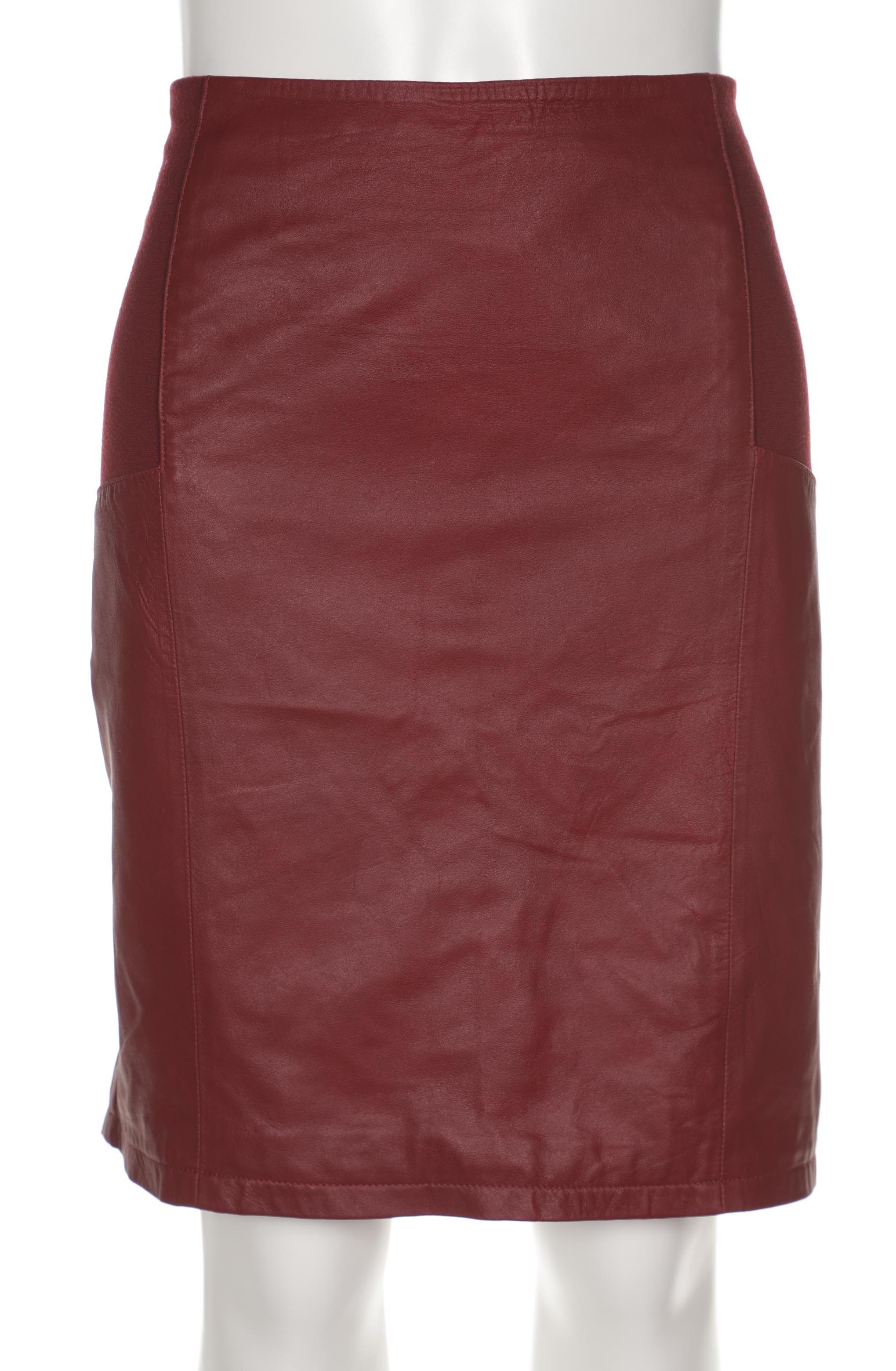 

asos Damen Rock, bordeaux, Gr. 50