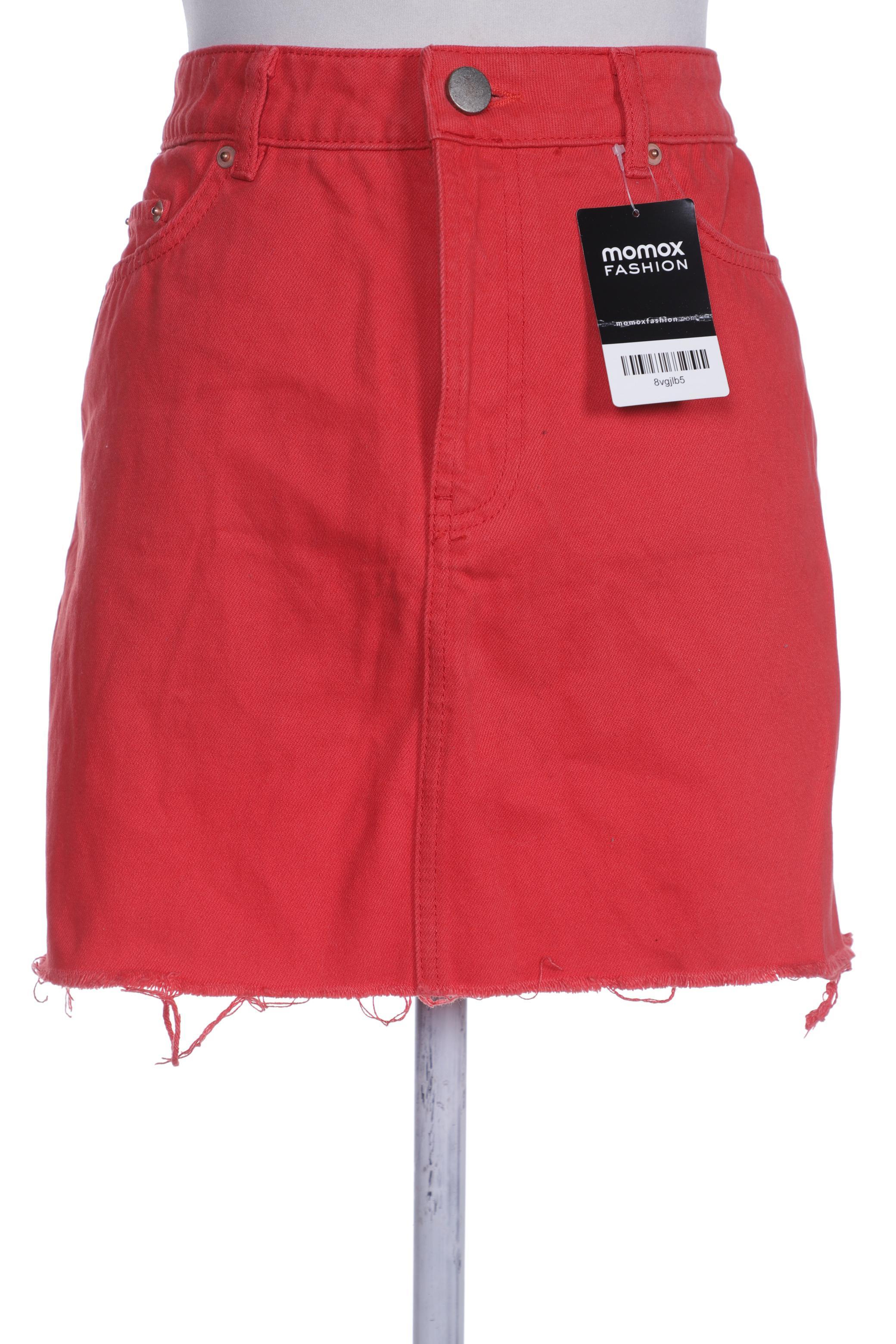 

asos Damen Rock, rot, Gr. 38