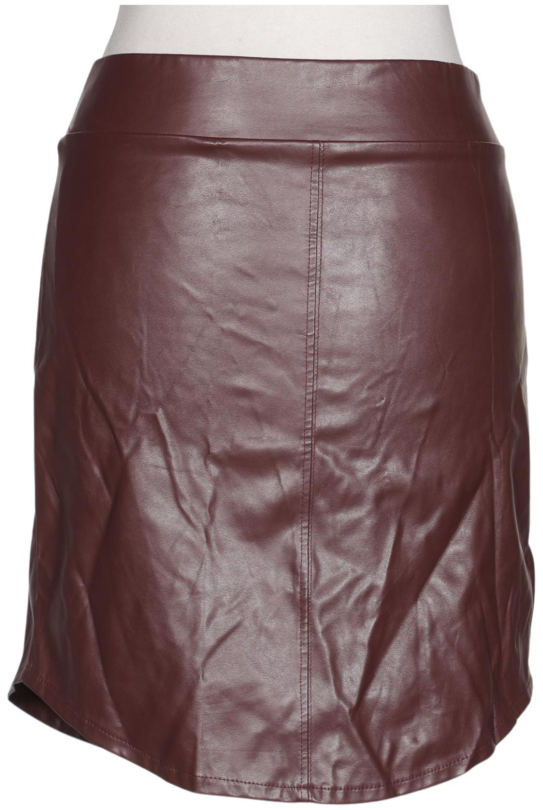 

asos Damen Rock, bordeaux, Gr. 36