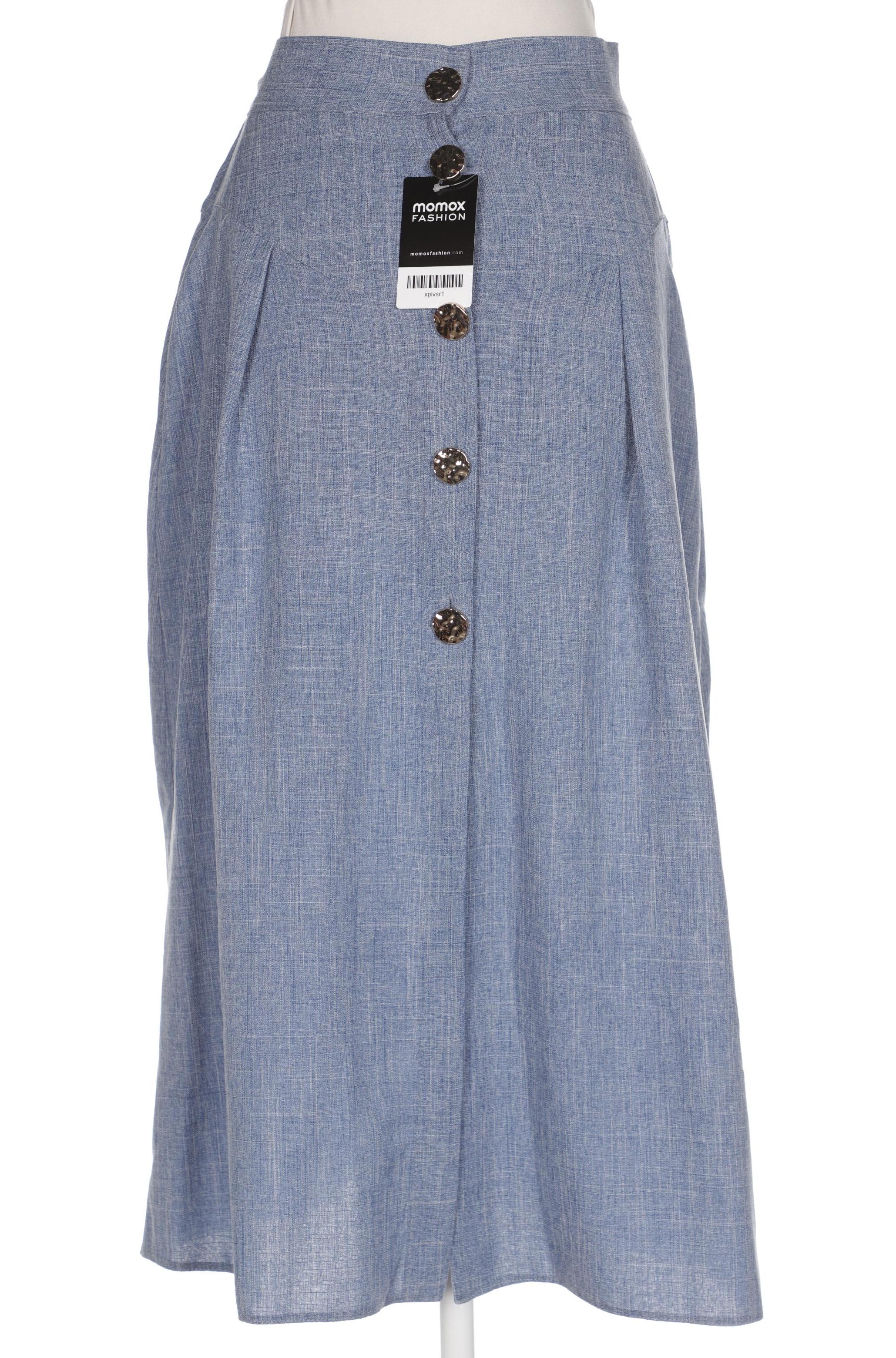 

asos Damen Rock, blau, Gr. 34