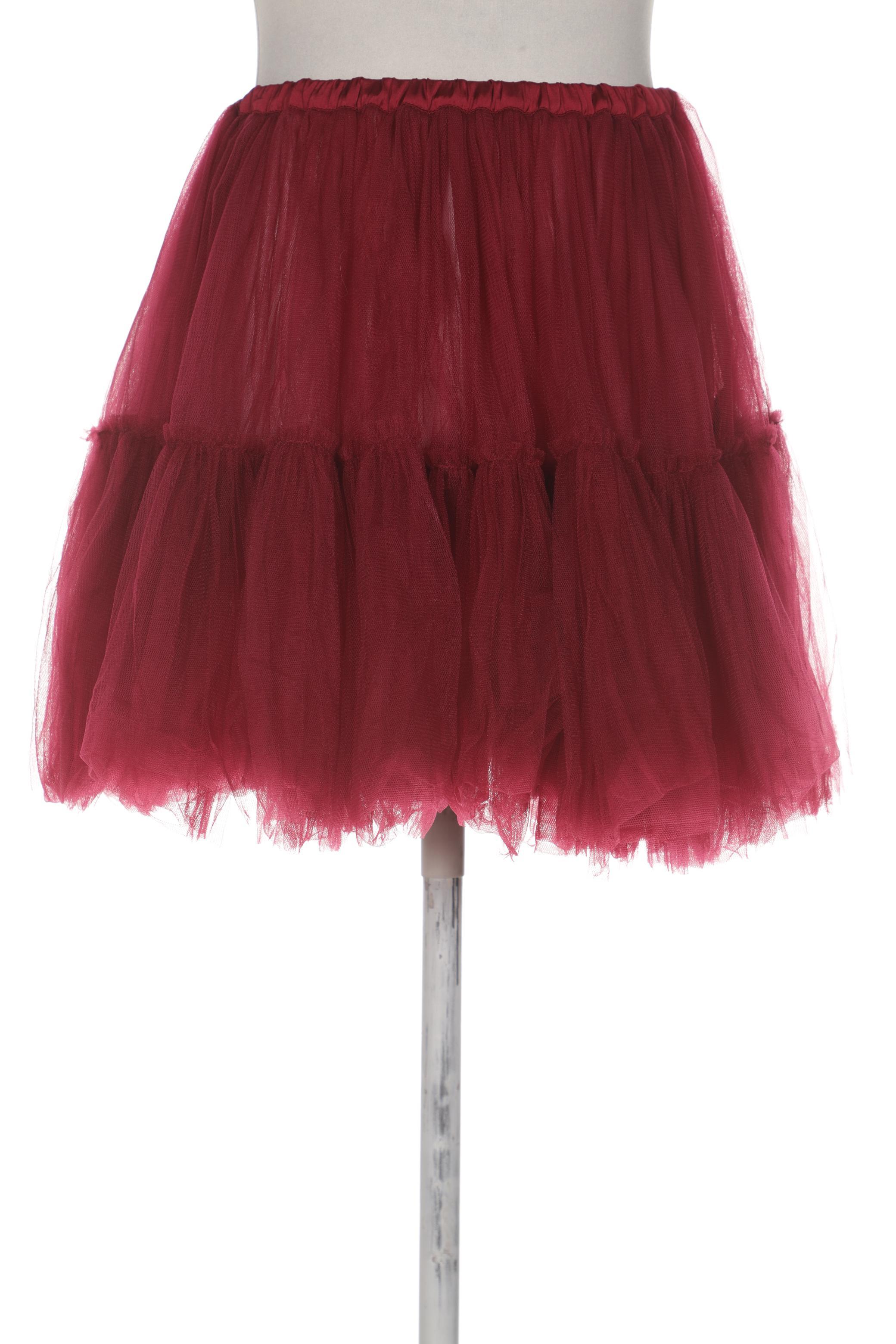 

asos Damen Rock, bordeaux, Gr. 36