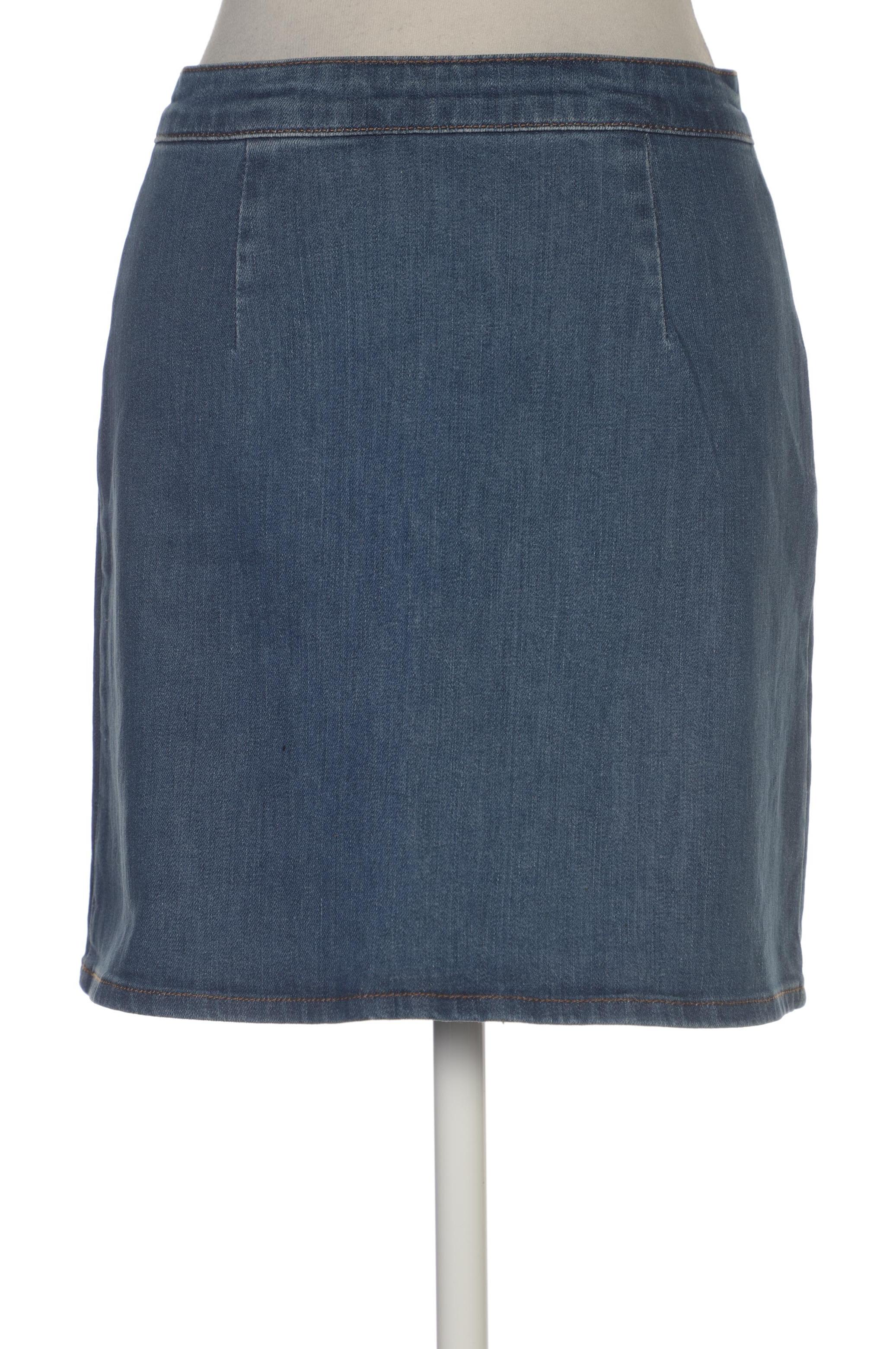 

asos Damen Rock, blau, Gr. 36