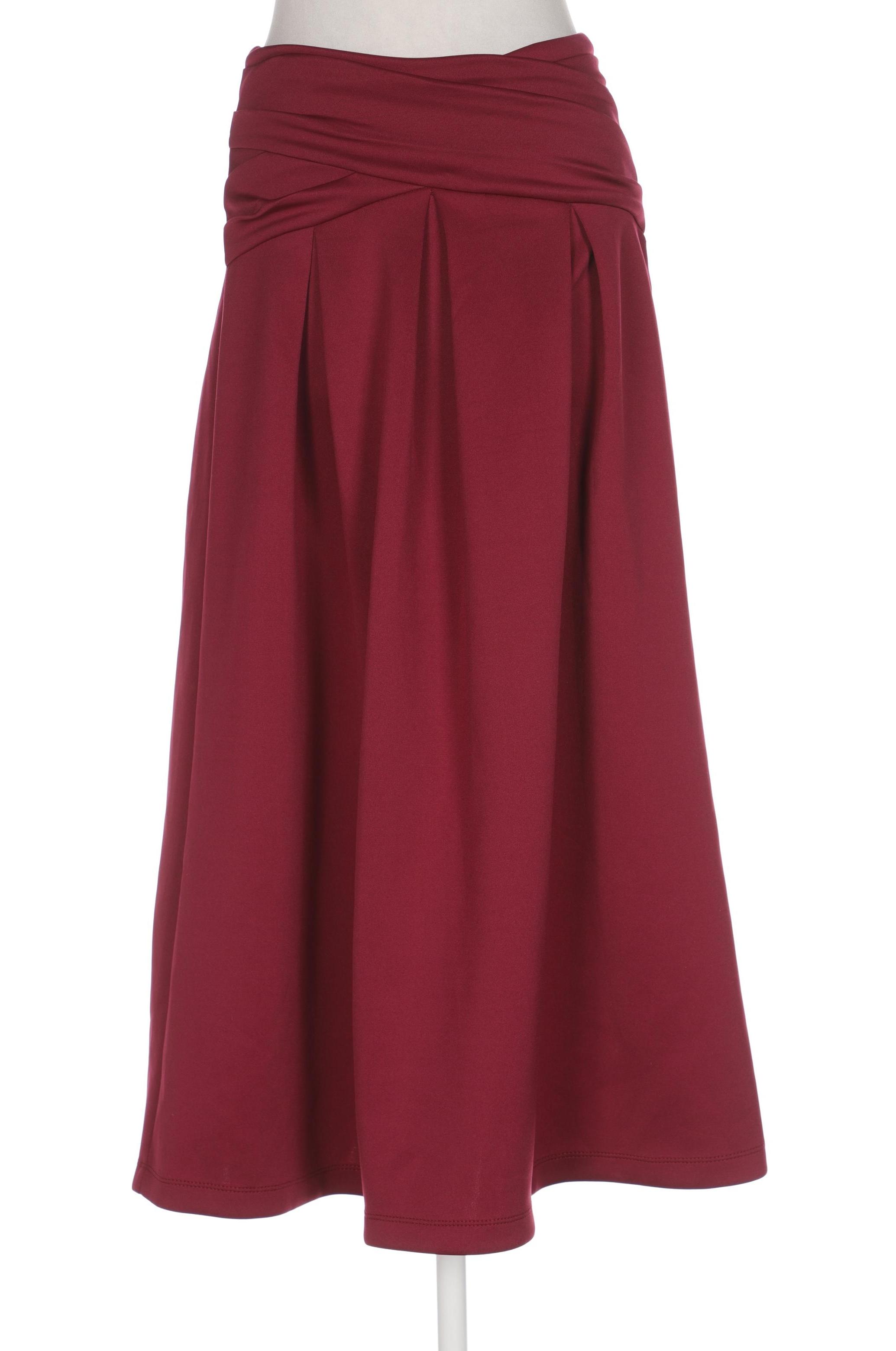 

asos Damen Rock, bordeaux, Gr. 36