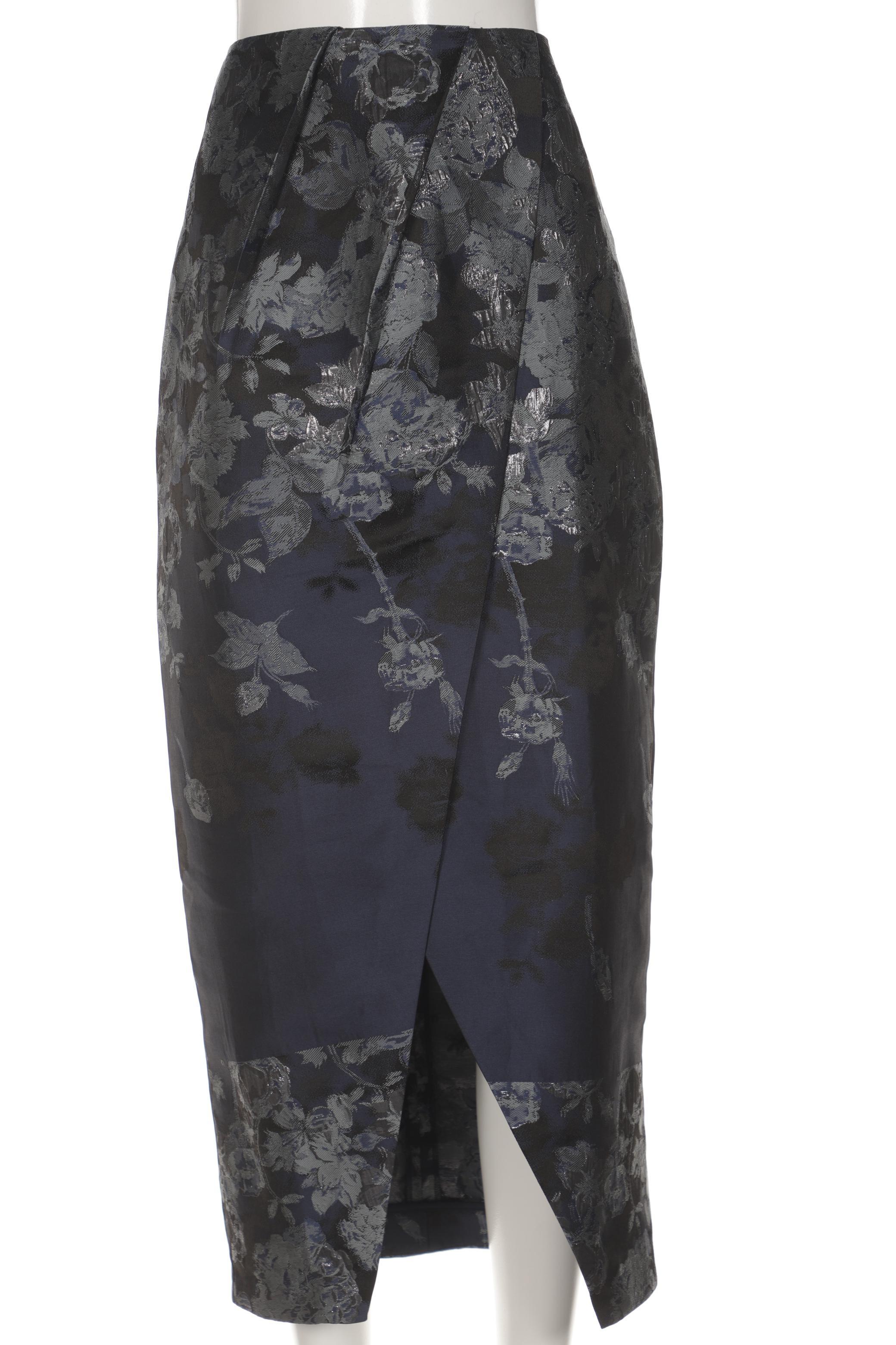 

asos Damen Rock, marineblau, Gr. 38