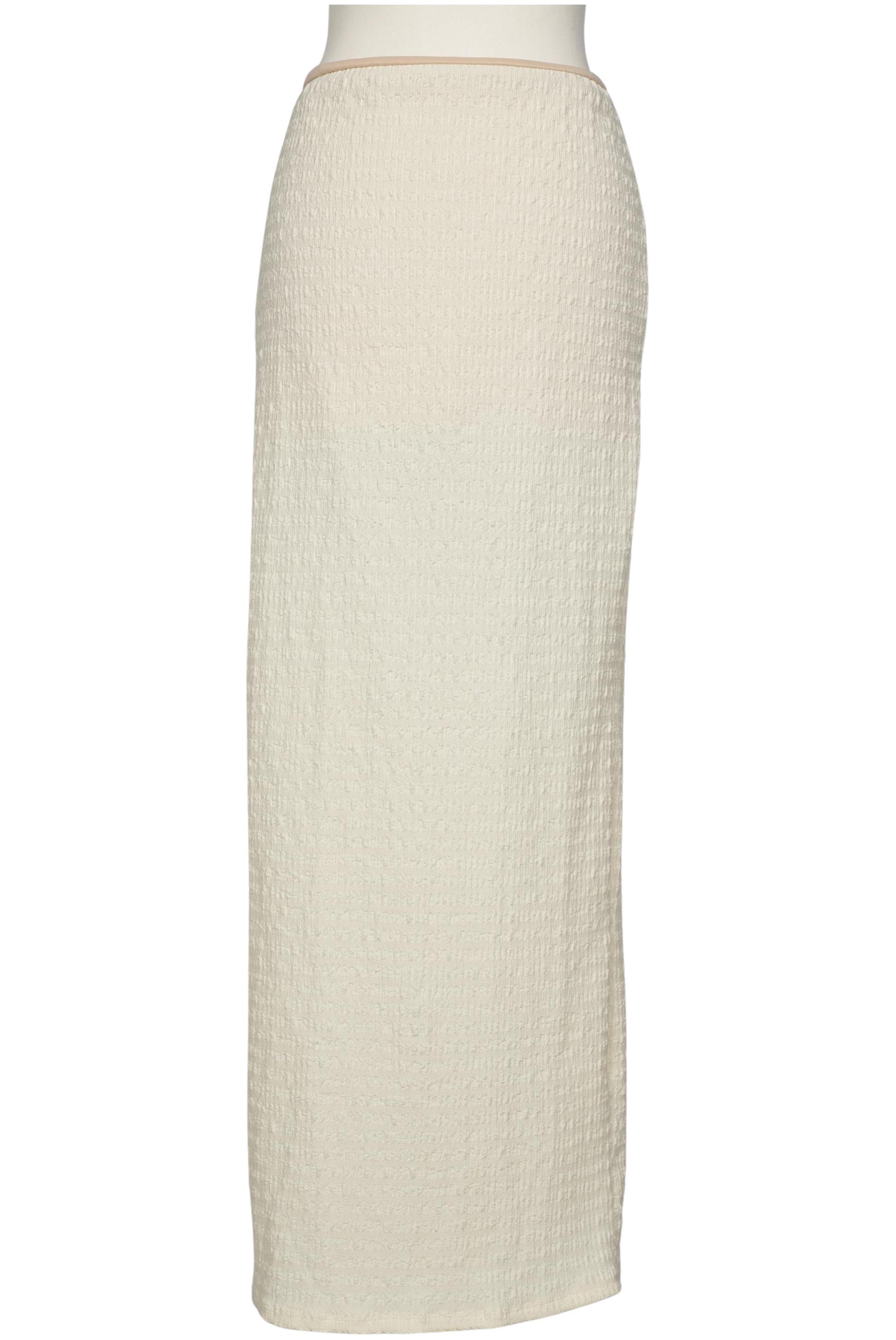 

asos Damen Rock, cremeweiß, Gr. 36