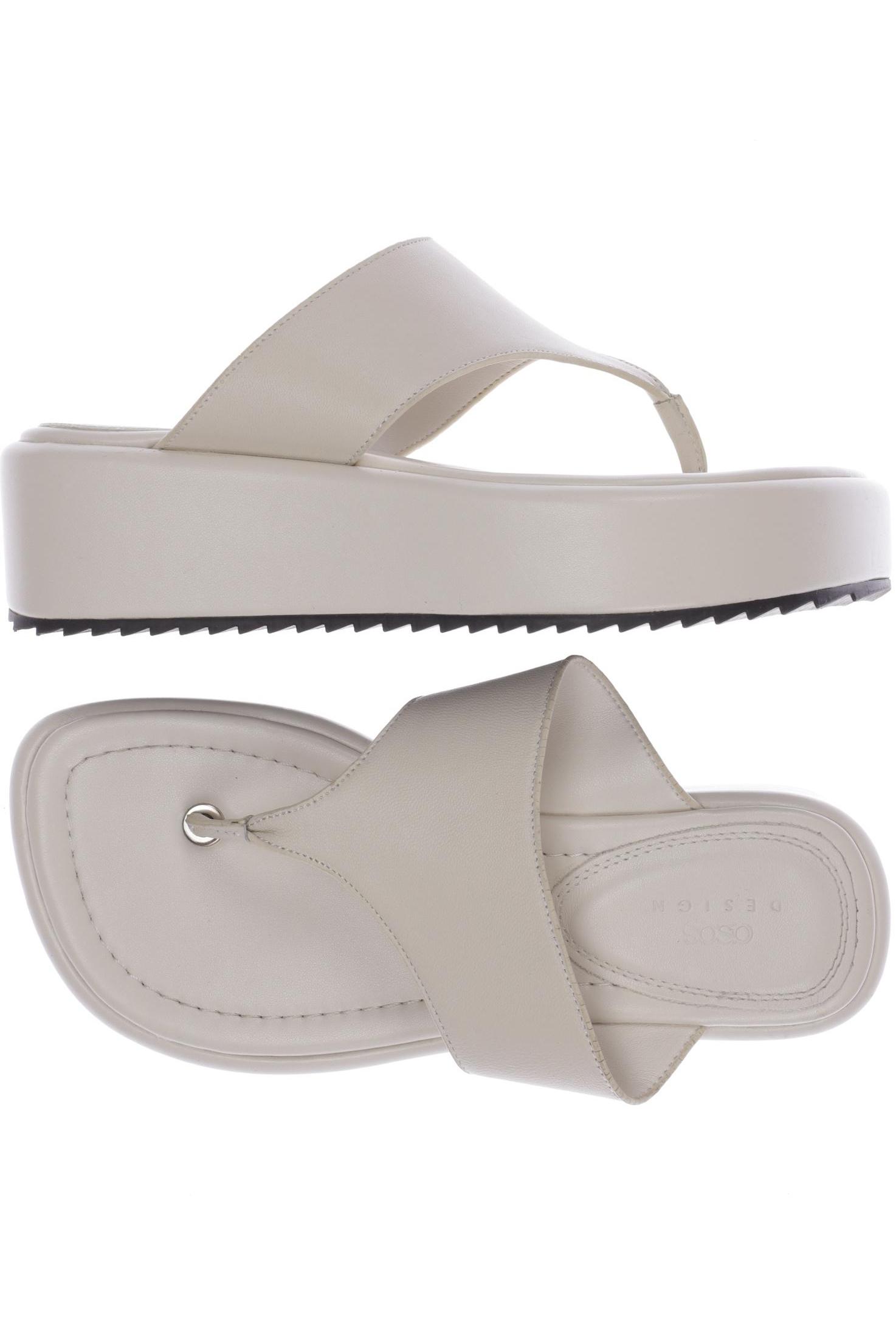 

asos Damen Sandale, cremeweiß, Gr. 35