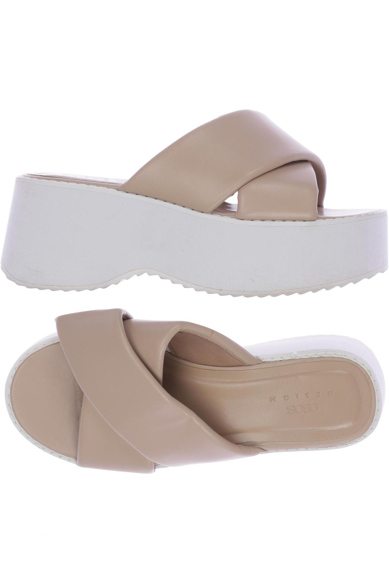 

asos Damen Sandale, beige, Gr. 37