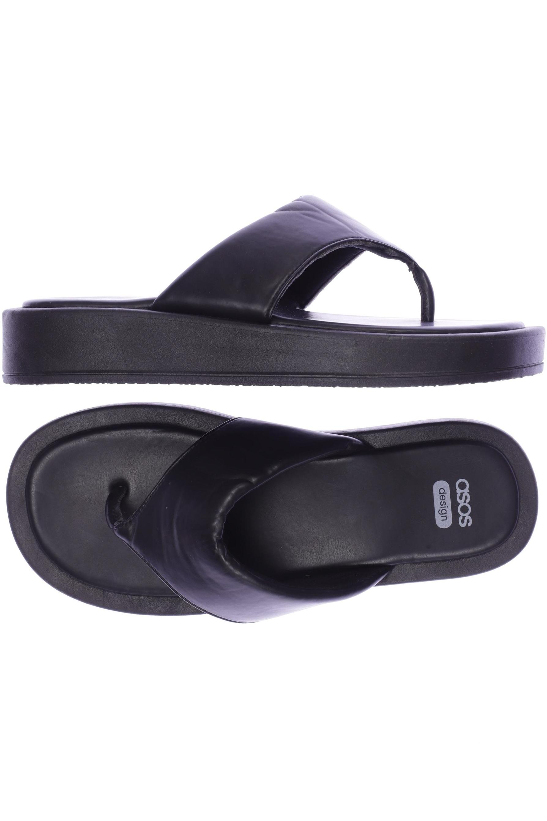 

asos Damen Sandale, schwarz, Gr. 41