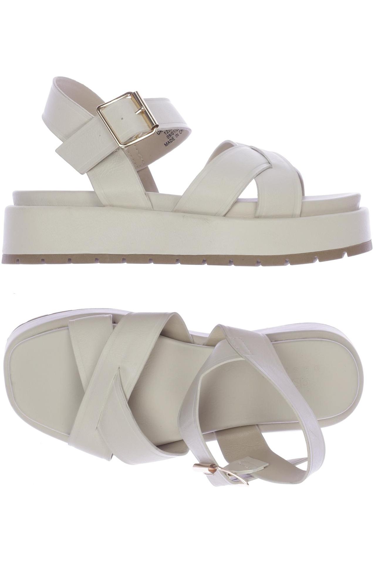 

asos Damen Sandale, cremeweiß, Gr. 5