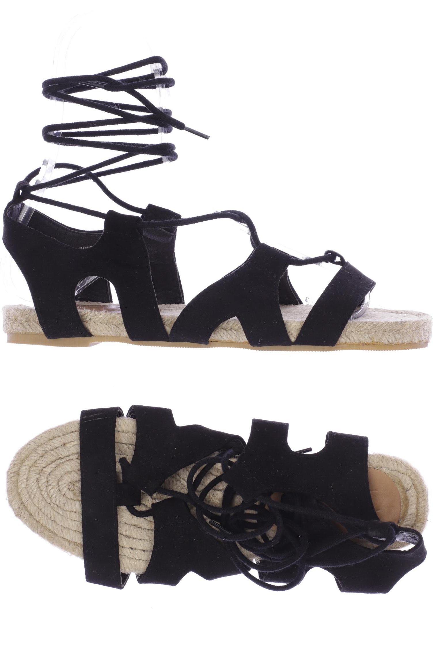 

asos Damen Sandale, schwarz, Gr. 3