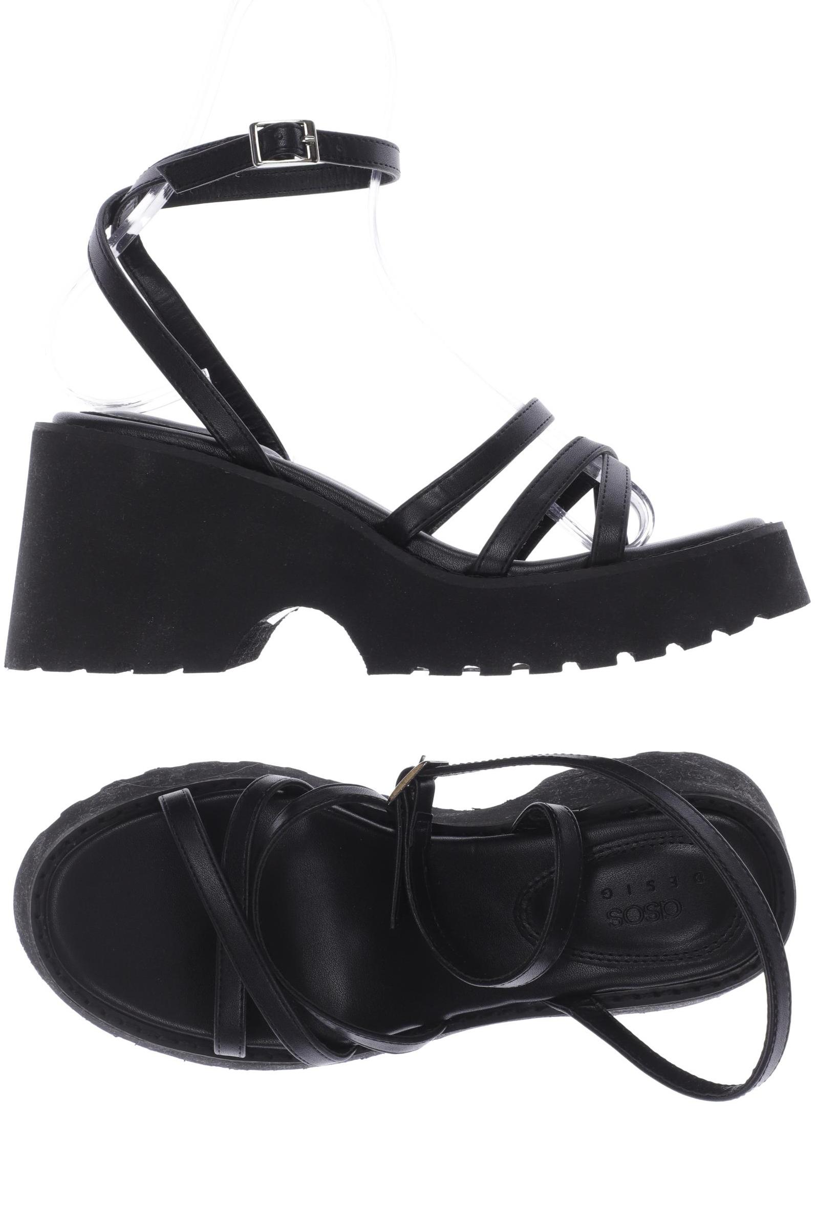 

asos Damen Sandale, schwarz