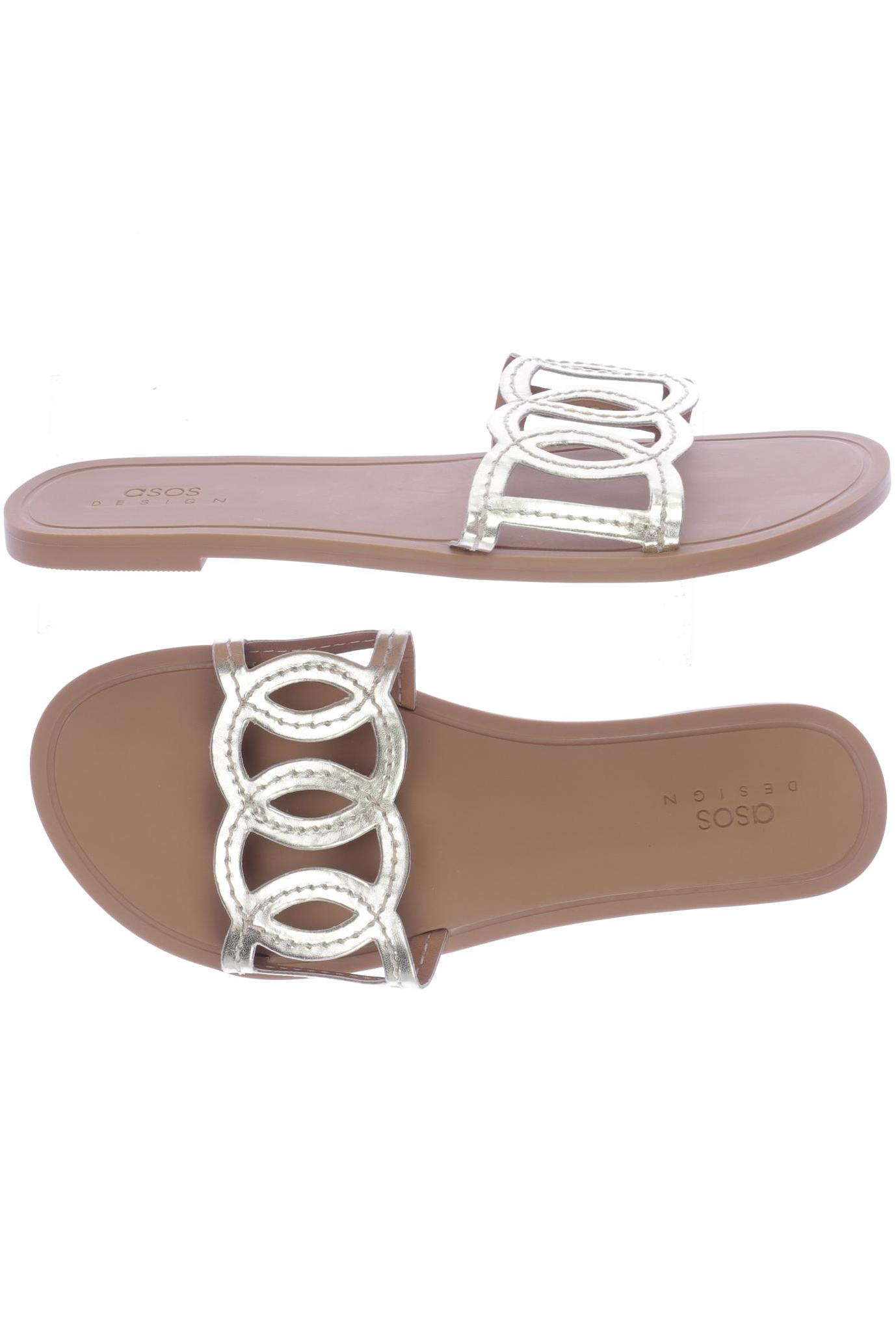 

asos Damen Sandale, gold