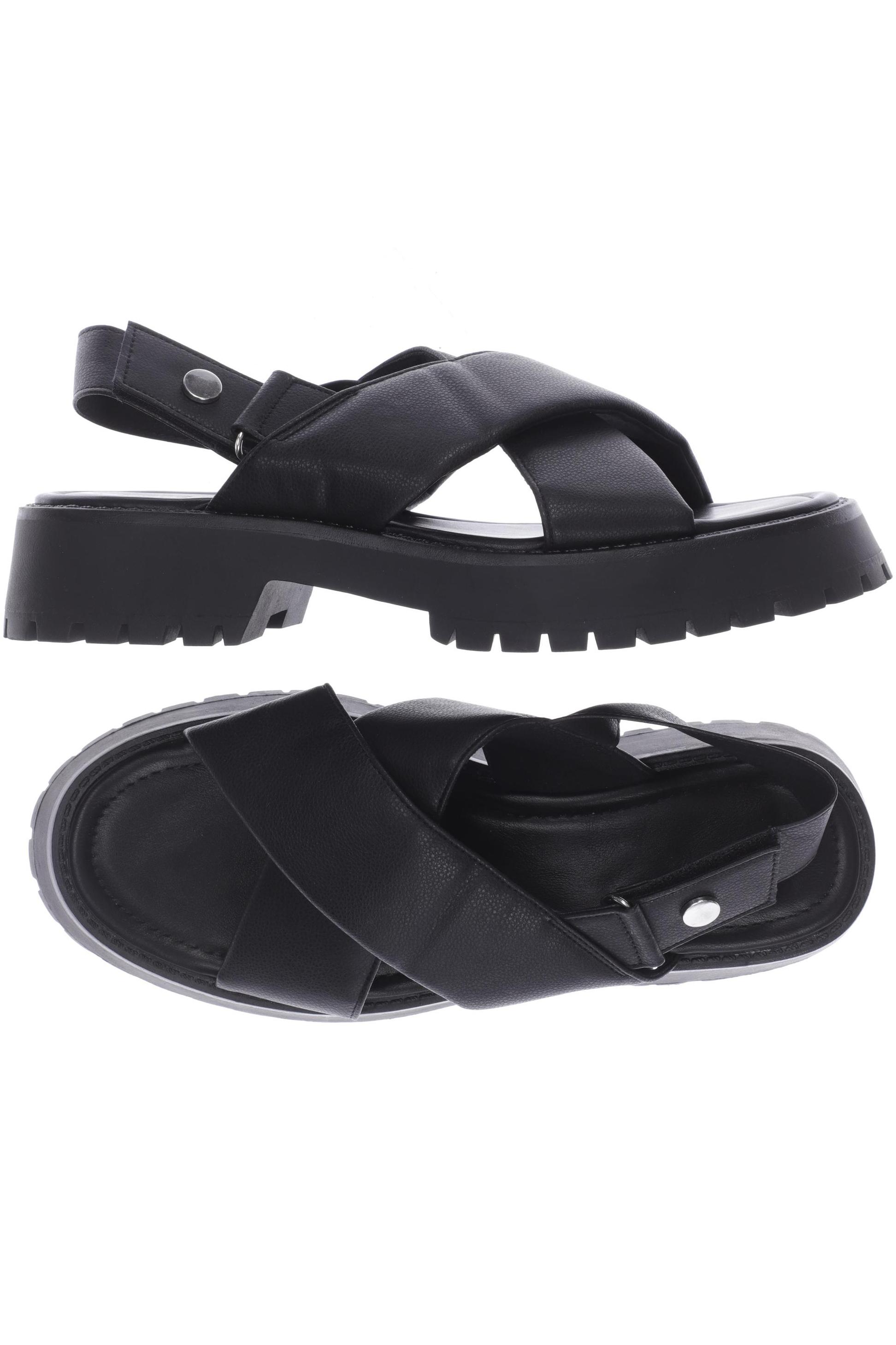 

asos Damen Sandale, schwarz, Gr. 41