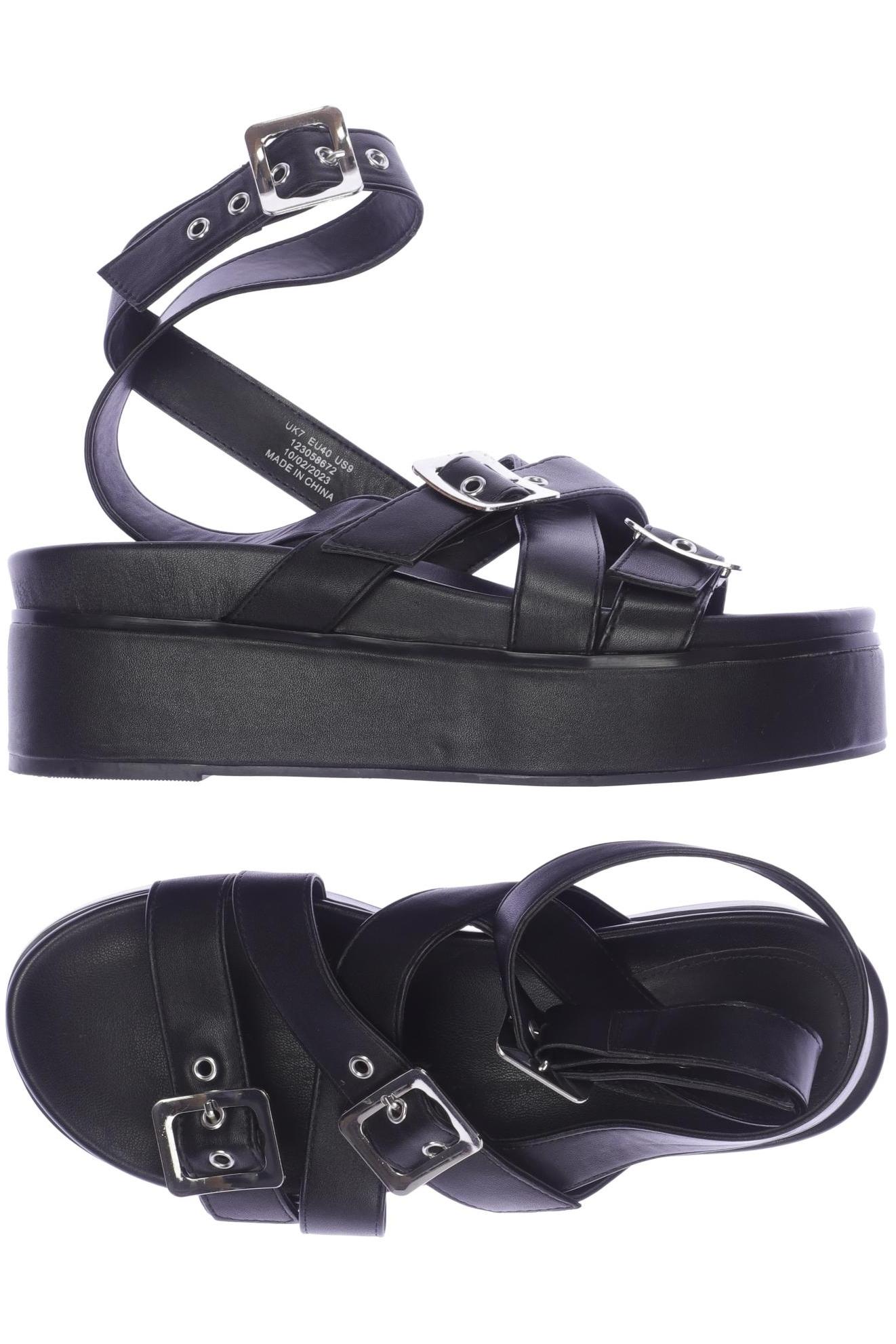 

asos Damen Sandale, schwarz, Gr. 40