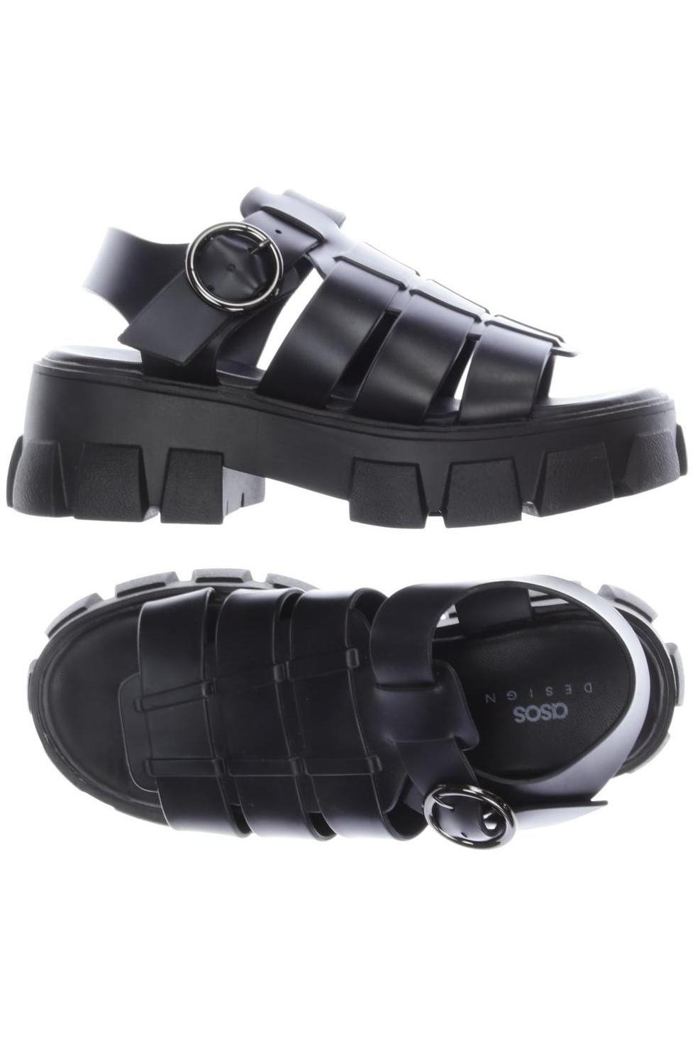 

asos Damen Sandale, schwarz, Gr. 36