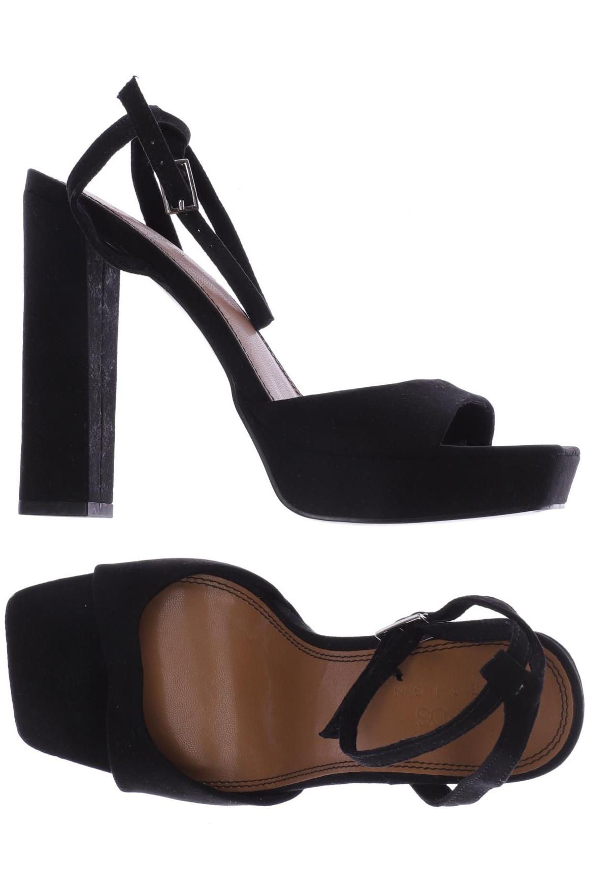 

asos Damen Sandale, schwarz, Gr. 4