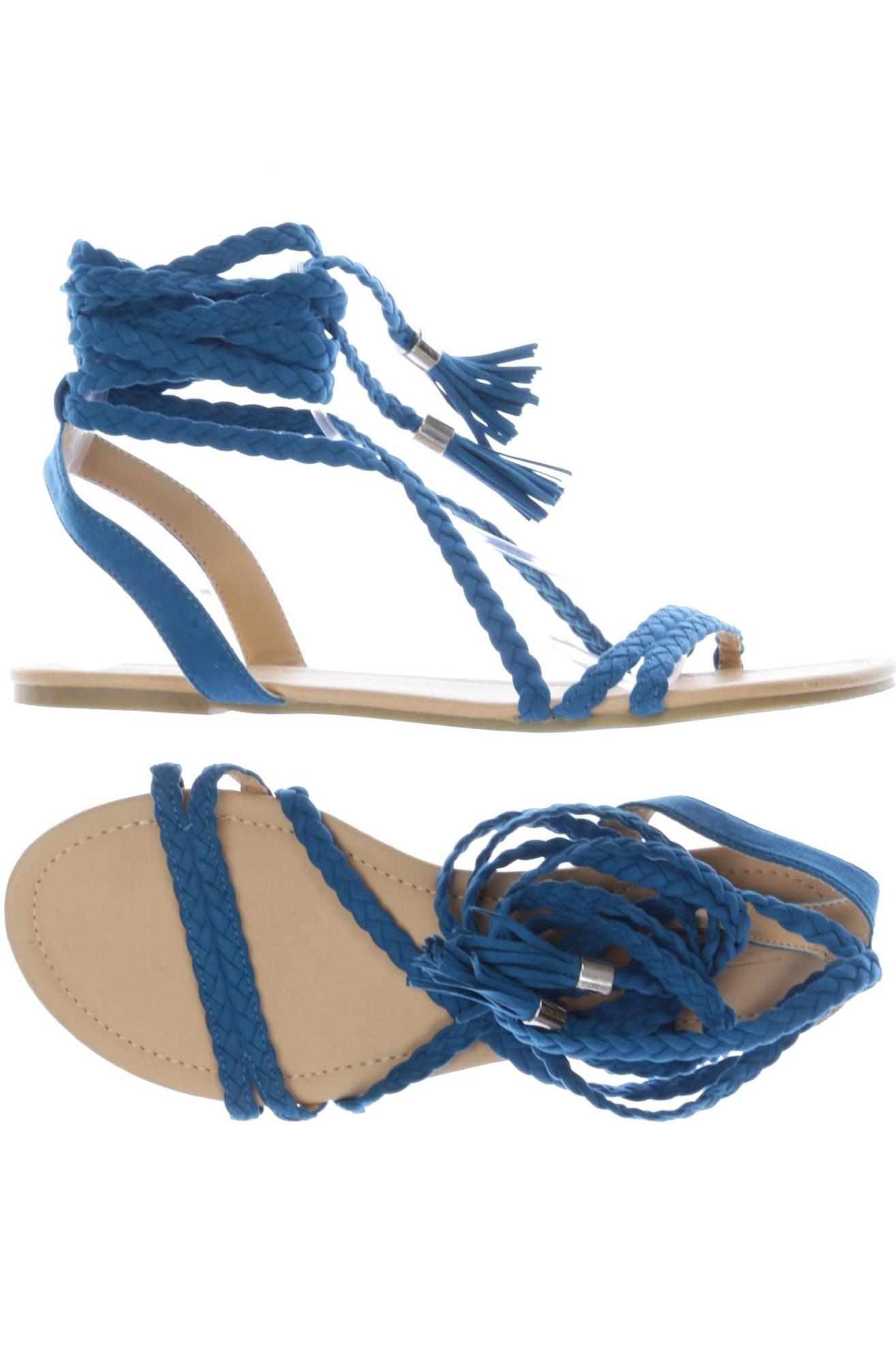 

asos Damen Sandale, blau, Gr. 6
