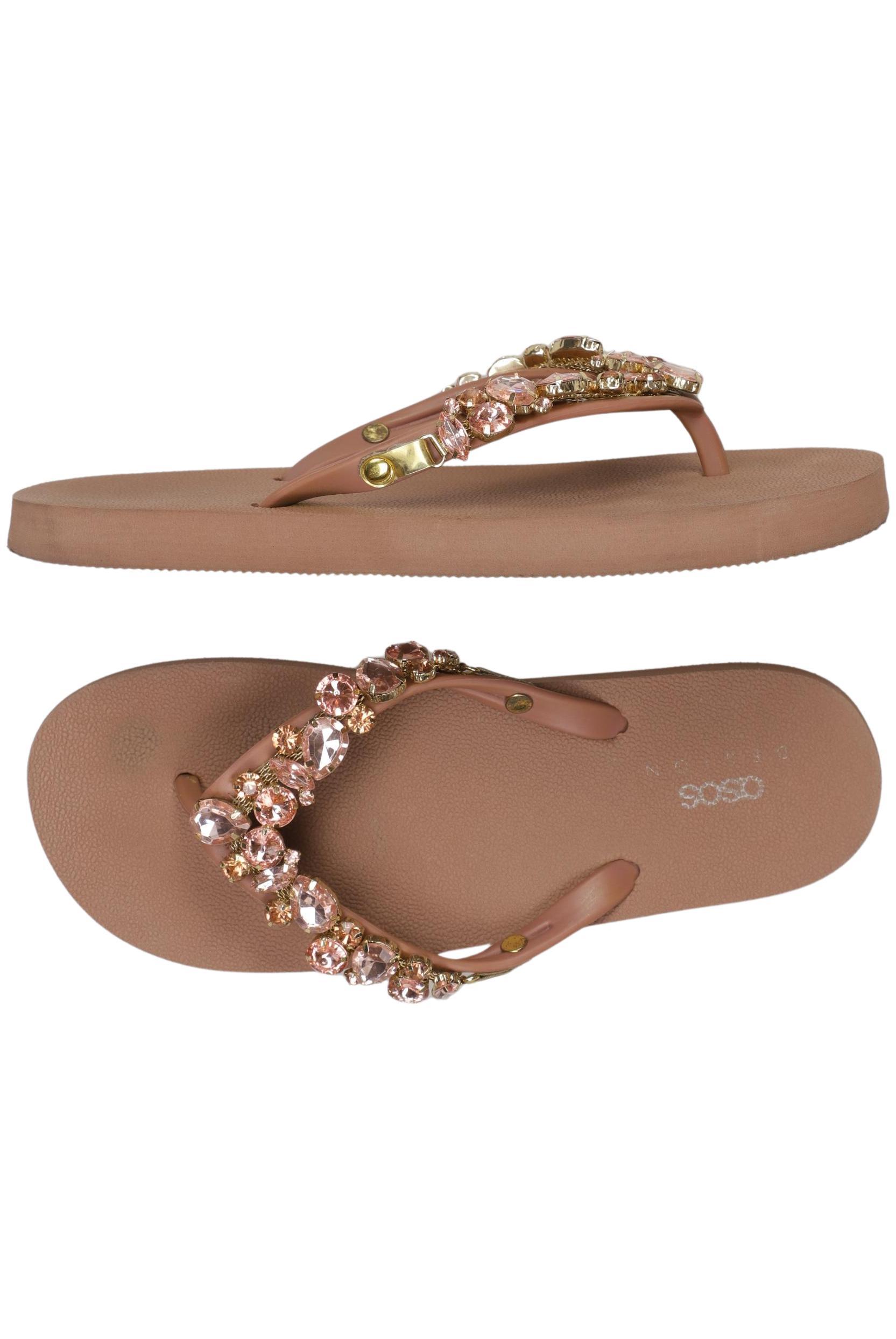 

asos Damen Sandale, beige, Gr. 5