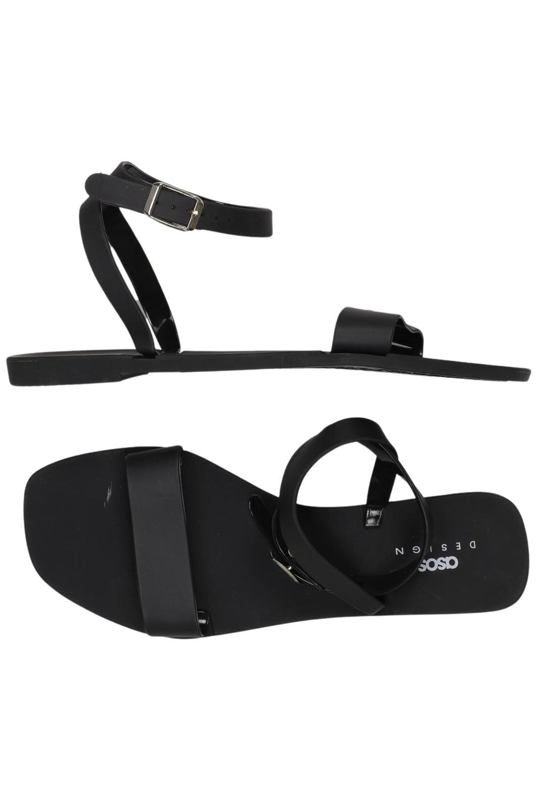 

asos Damen Sandale, schwarz, Gr. 38