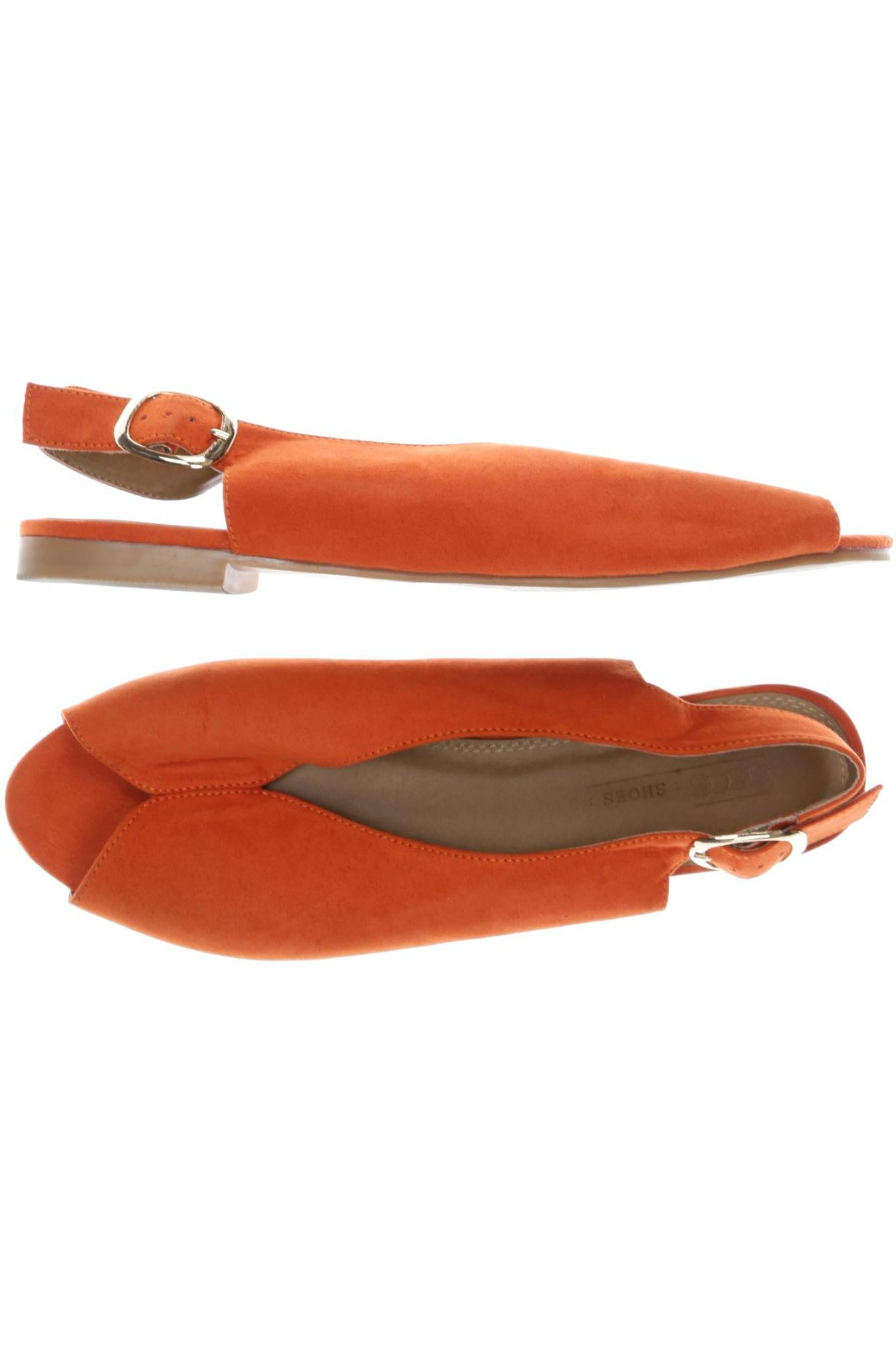 

asos Damen Sandale, orange, Gr. 6