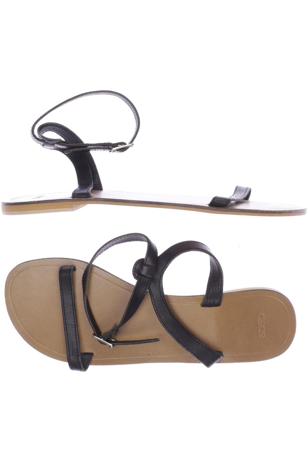 

asos Damen Sandale, schwarz, Gr. 7
