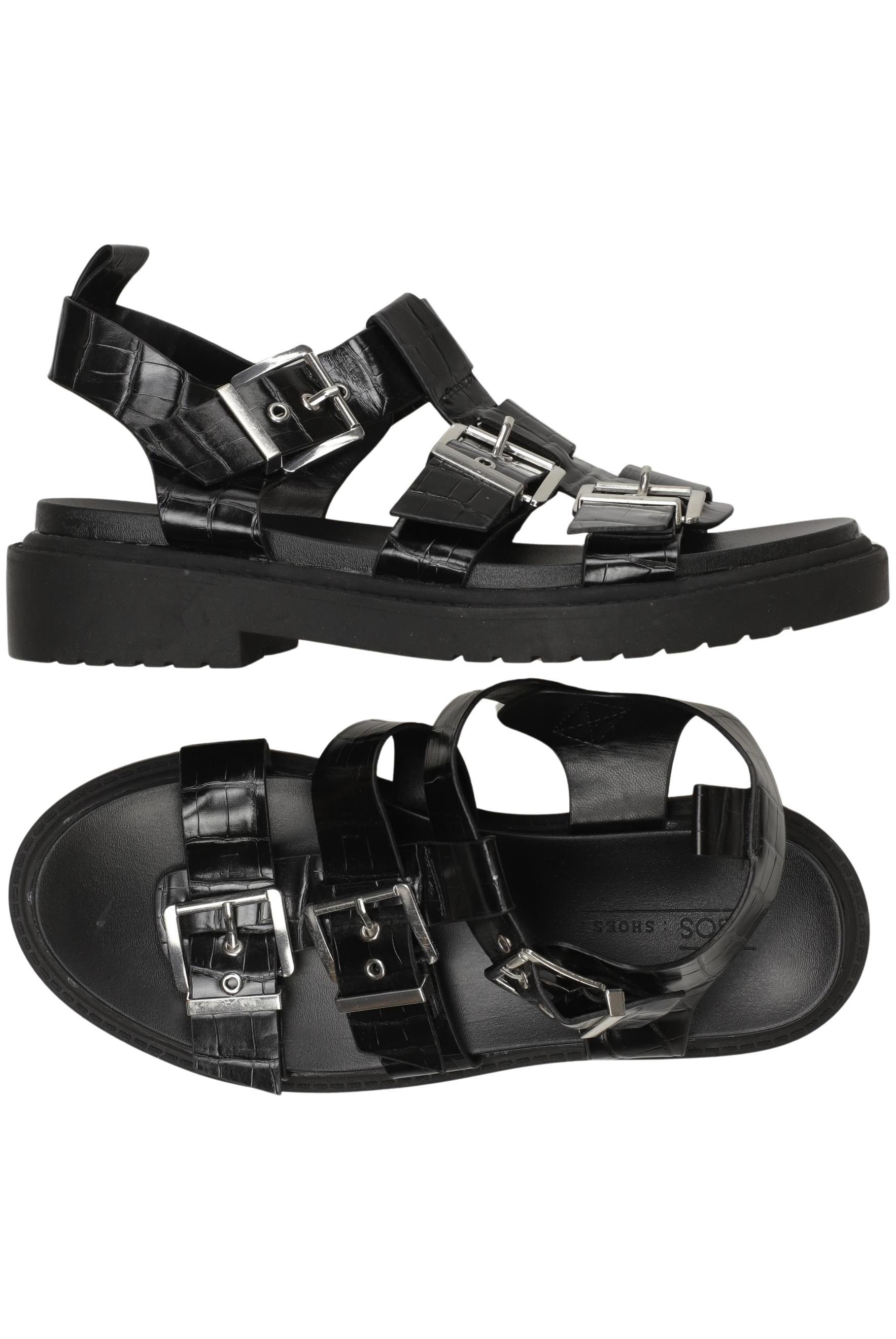 

asos Damen Sandale, schwarz, Gr. 6