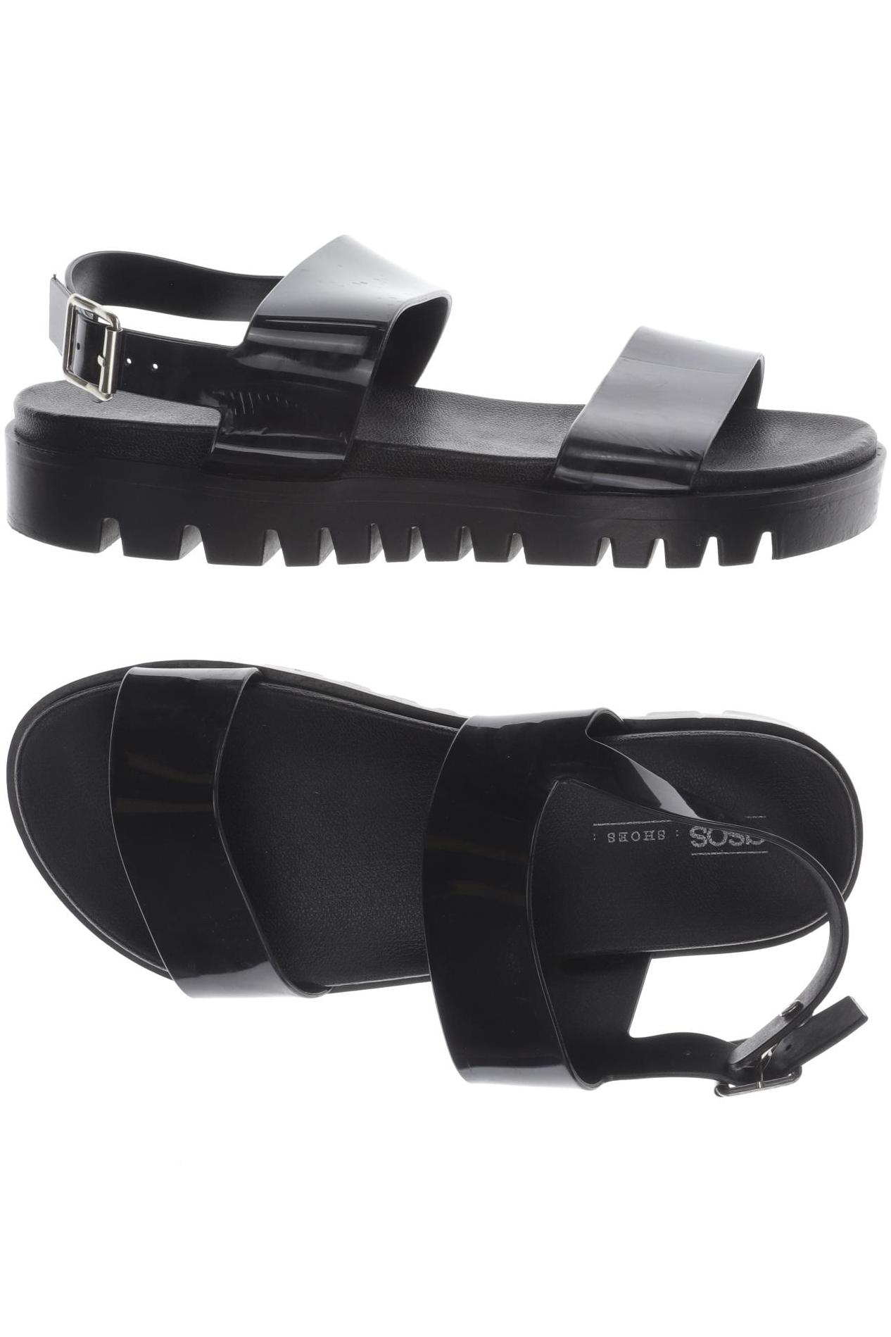 

asos Damen Sandale, schwarz
