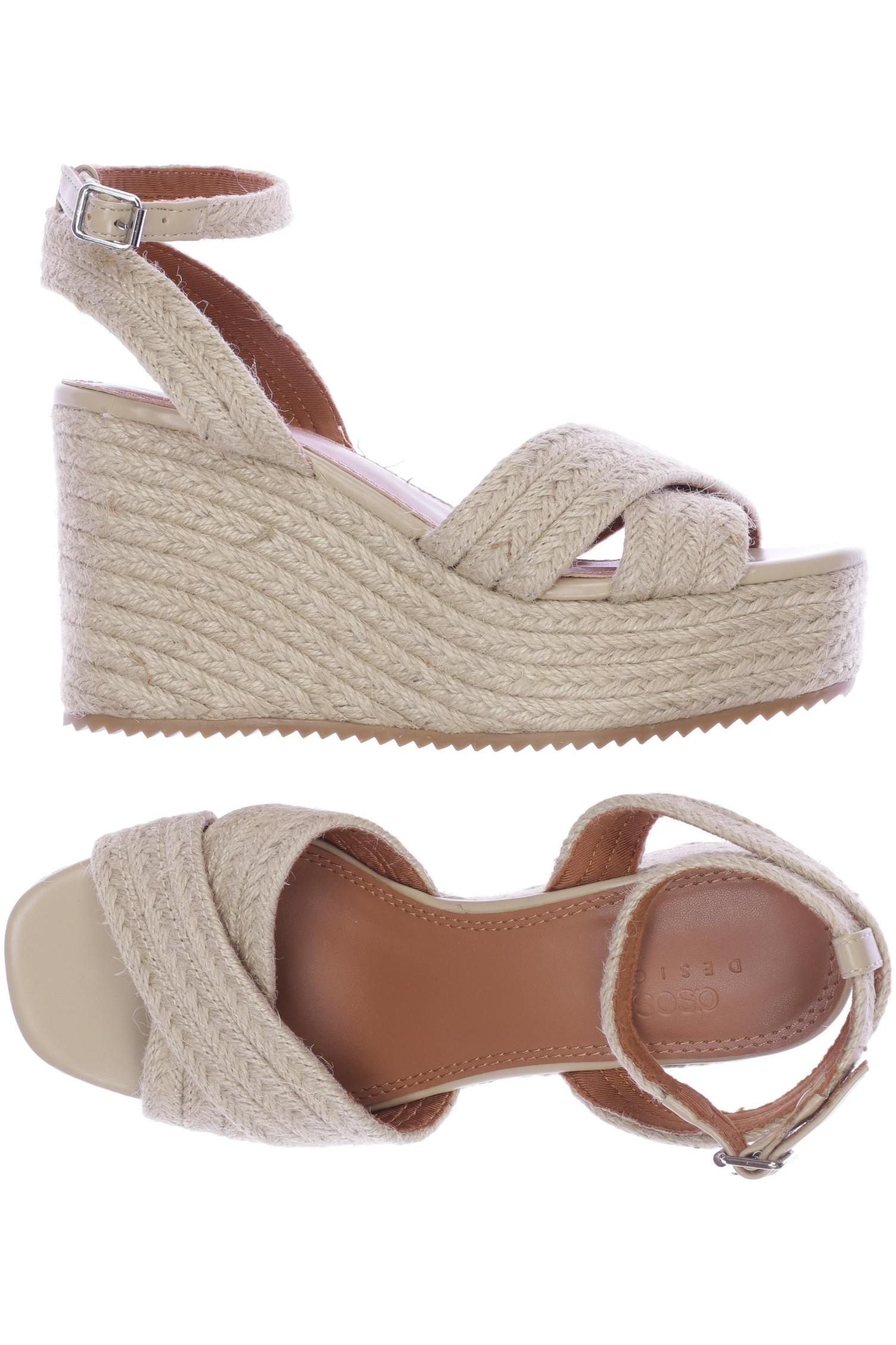 

asos Damen Sandale, beige, Gr. 37
