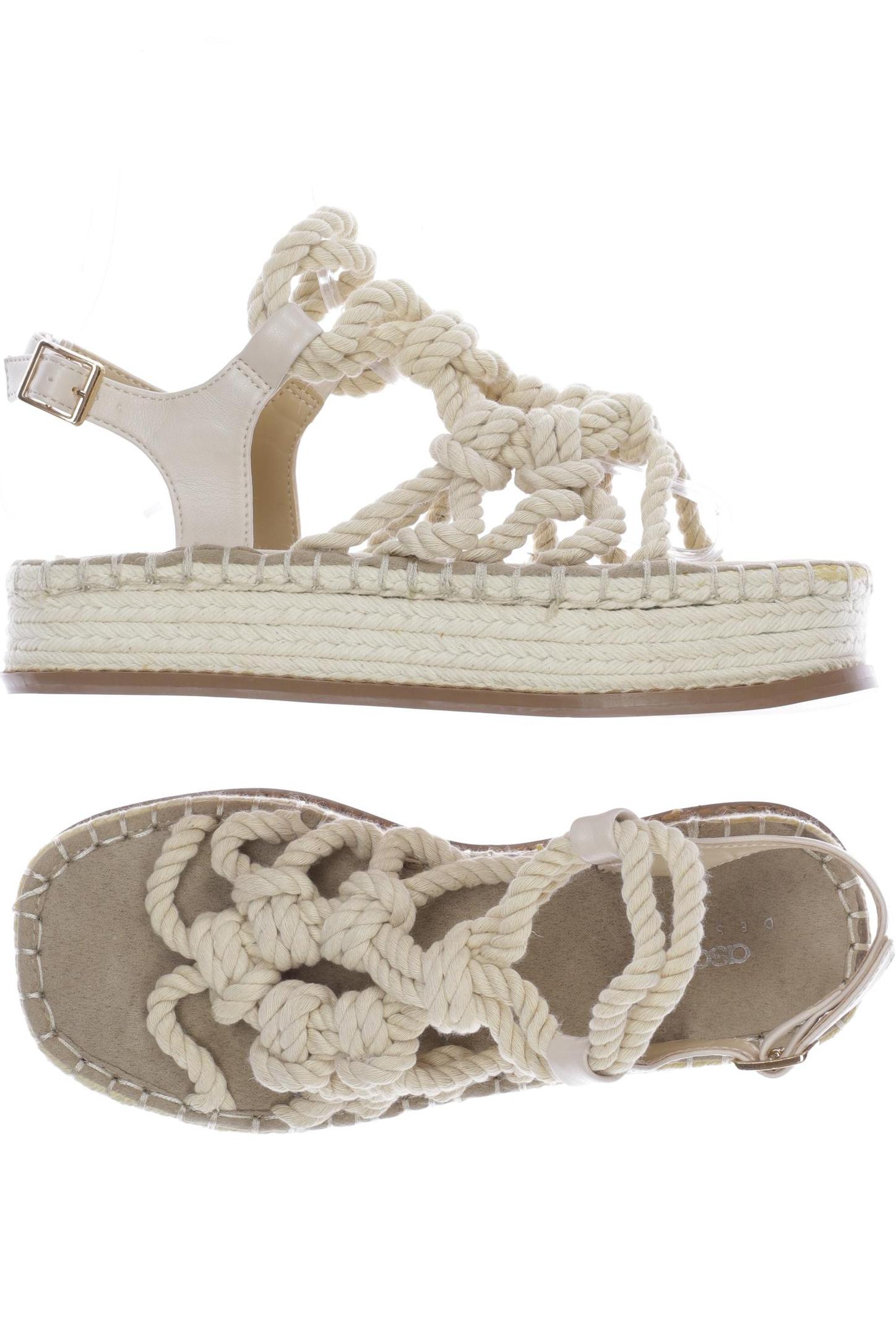 

asos Damen Sandale, beige, Gr. 6