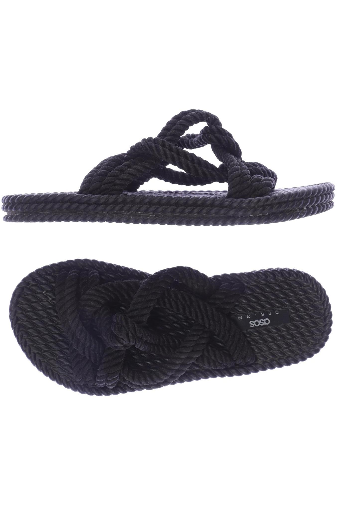 

asos Damen Sandale, schwarz, Gr. 37
