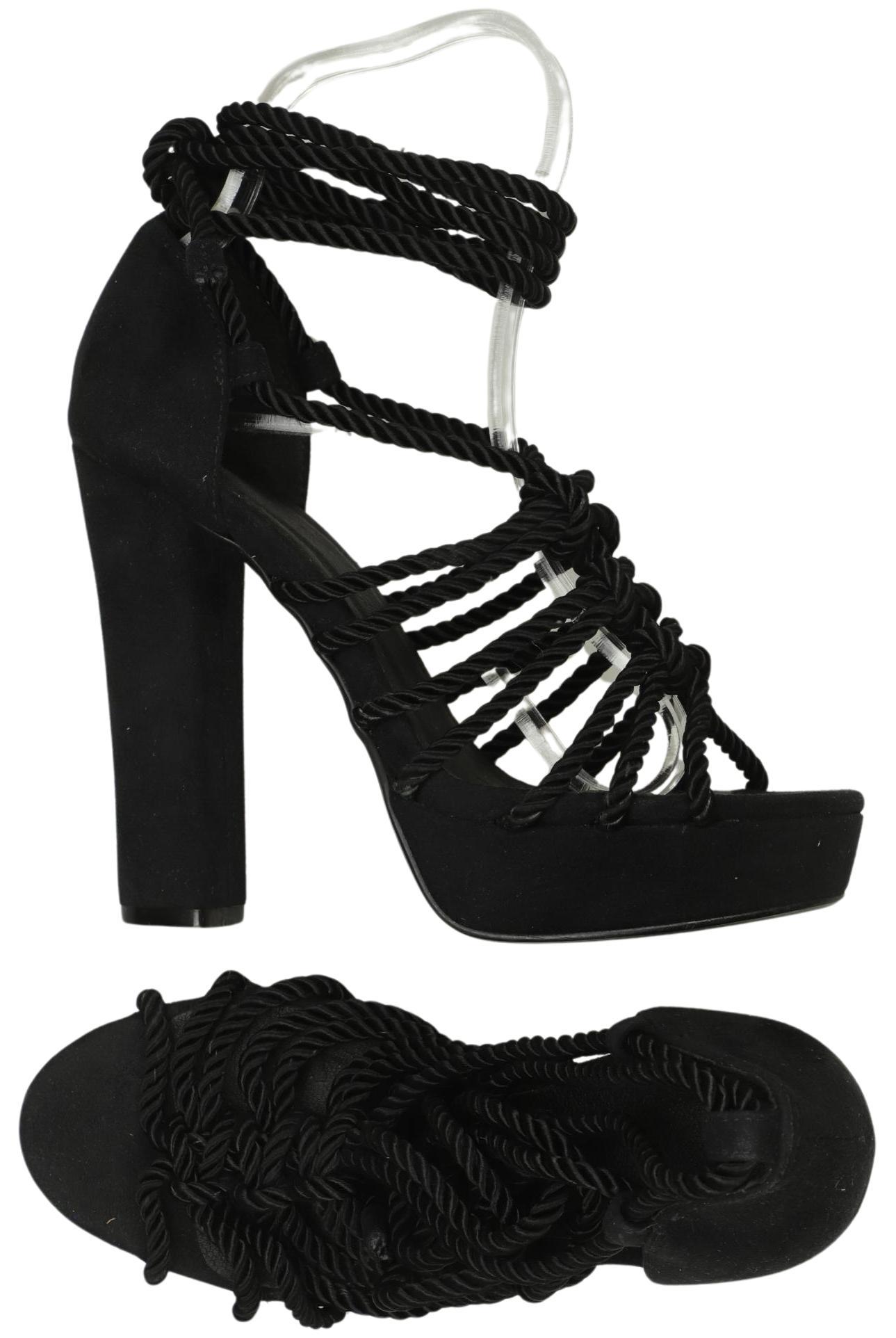 

asos Damen Sandale, schwarz, Gr. 4