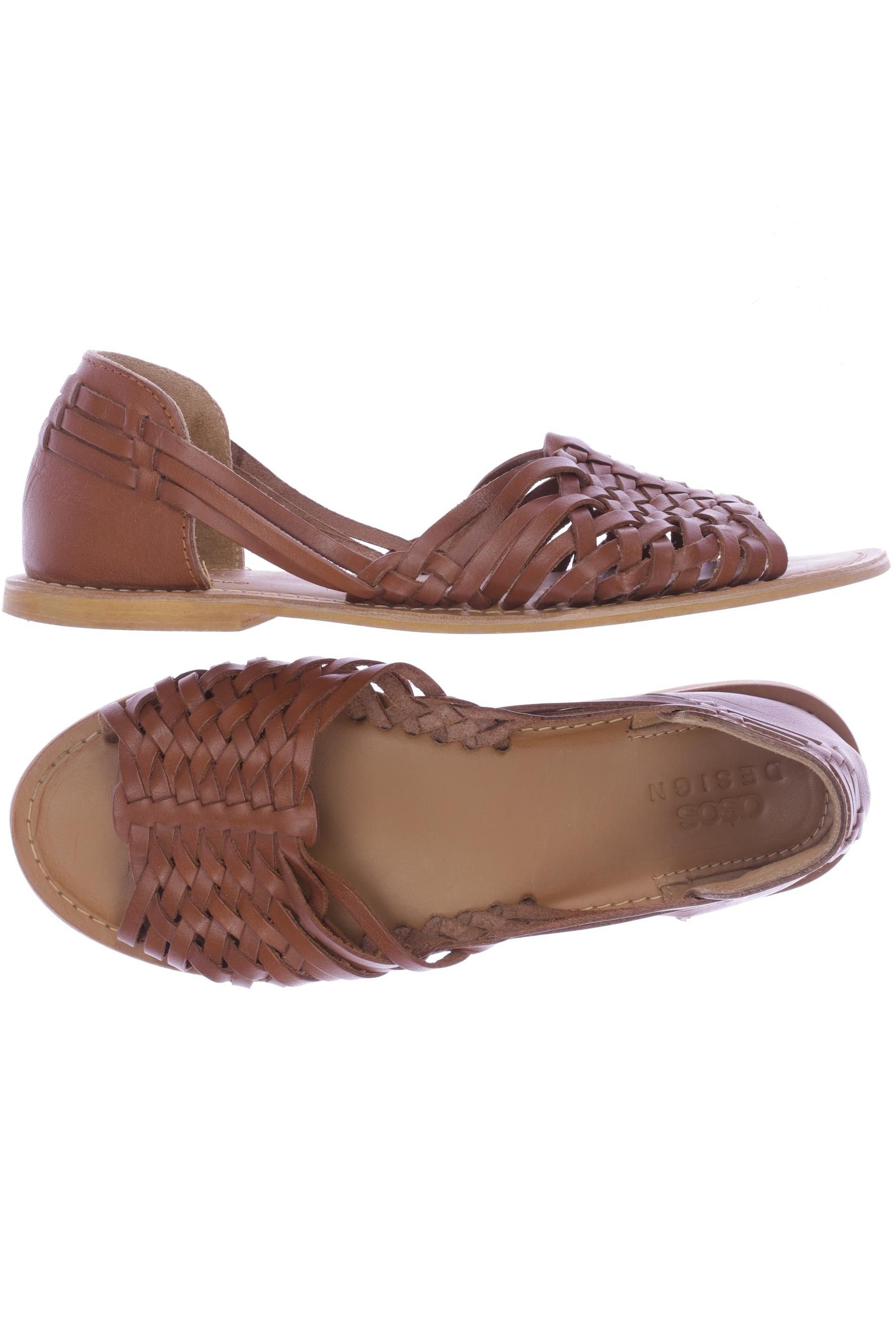 

asos Damen Sandale, braun, Gr. 6
