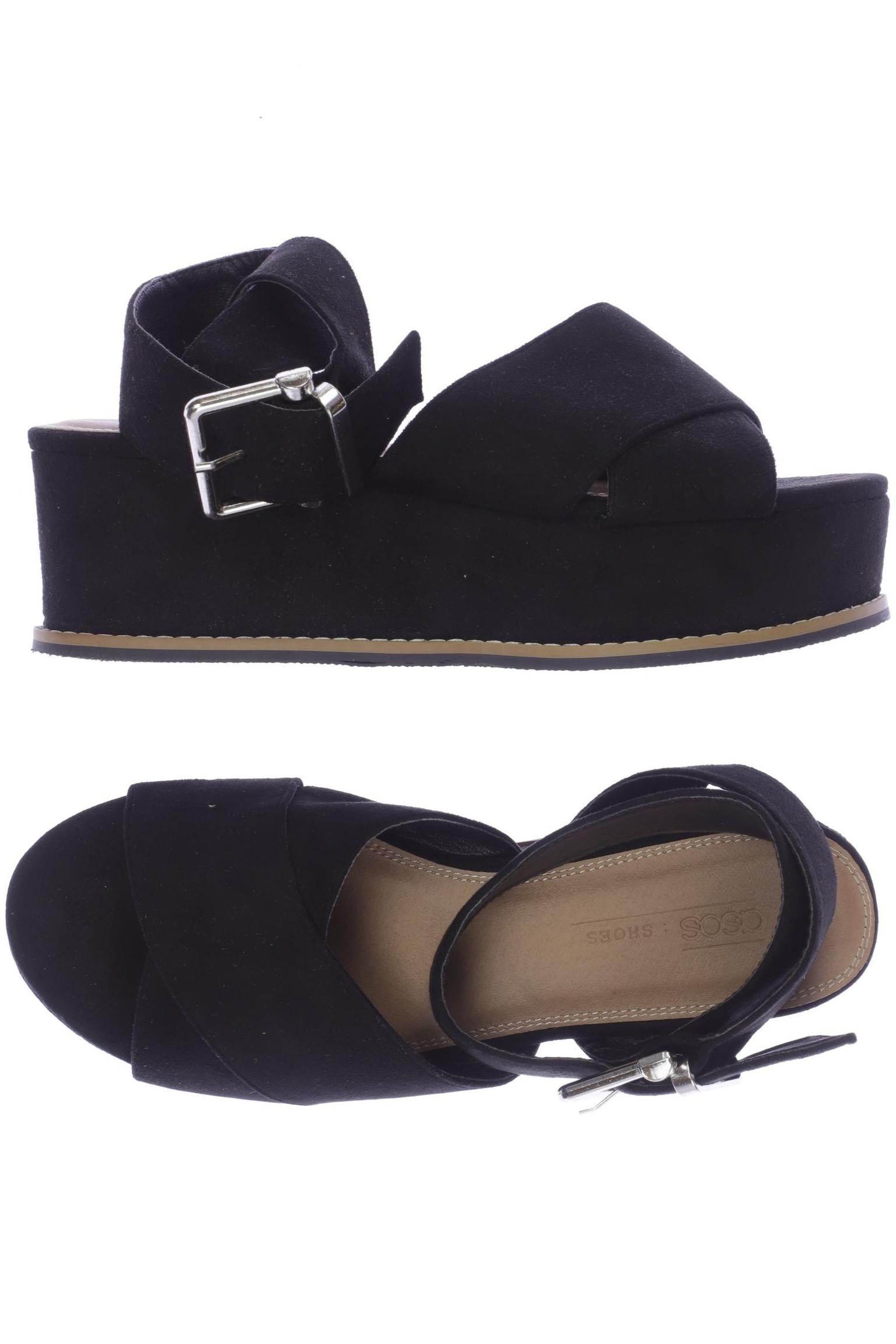 

asos Damen Sandale, schwarz, Gr. 5