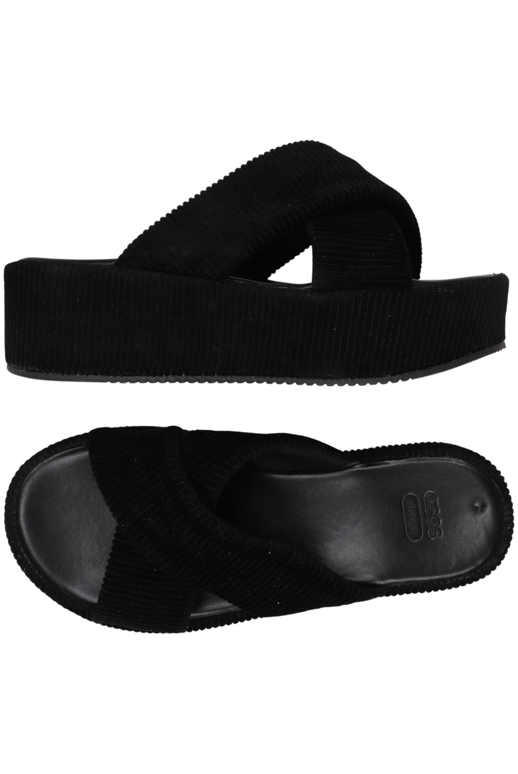 

asos Damen Sandale, schwarz, Gr. 39