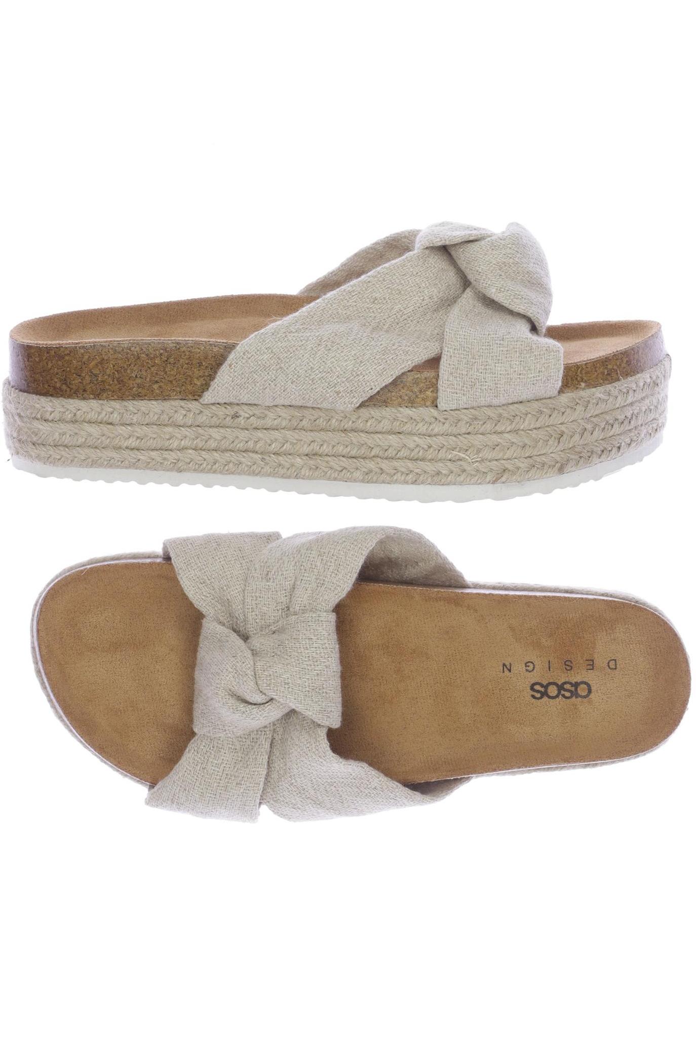 

asos Damen Sandale, beige, Gr. 36.5