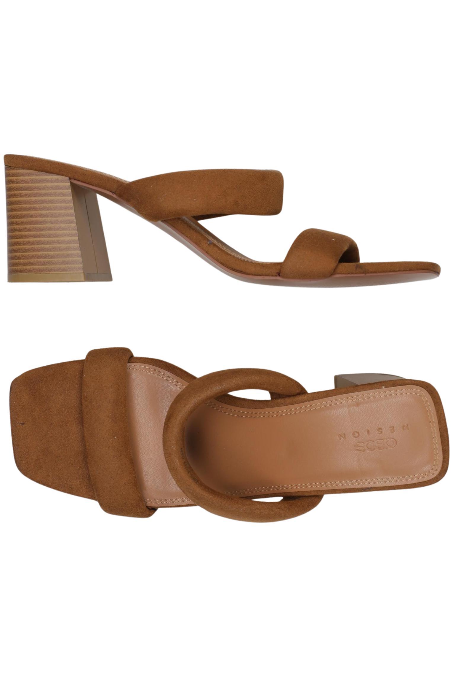 

asos Damen Sandale, braun, Gr. 42