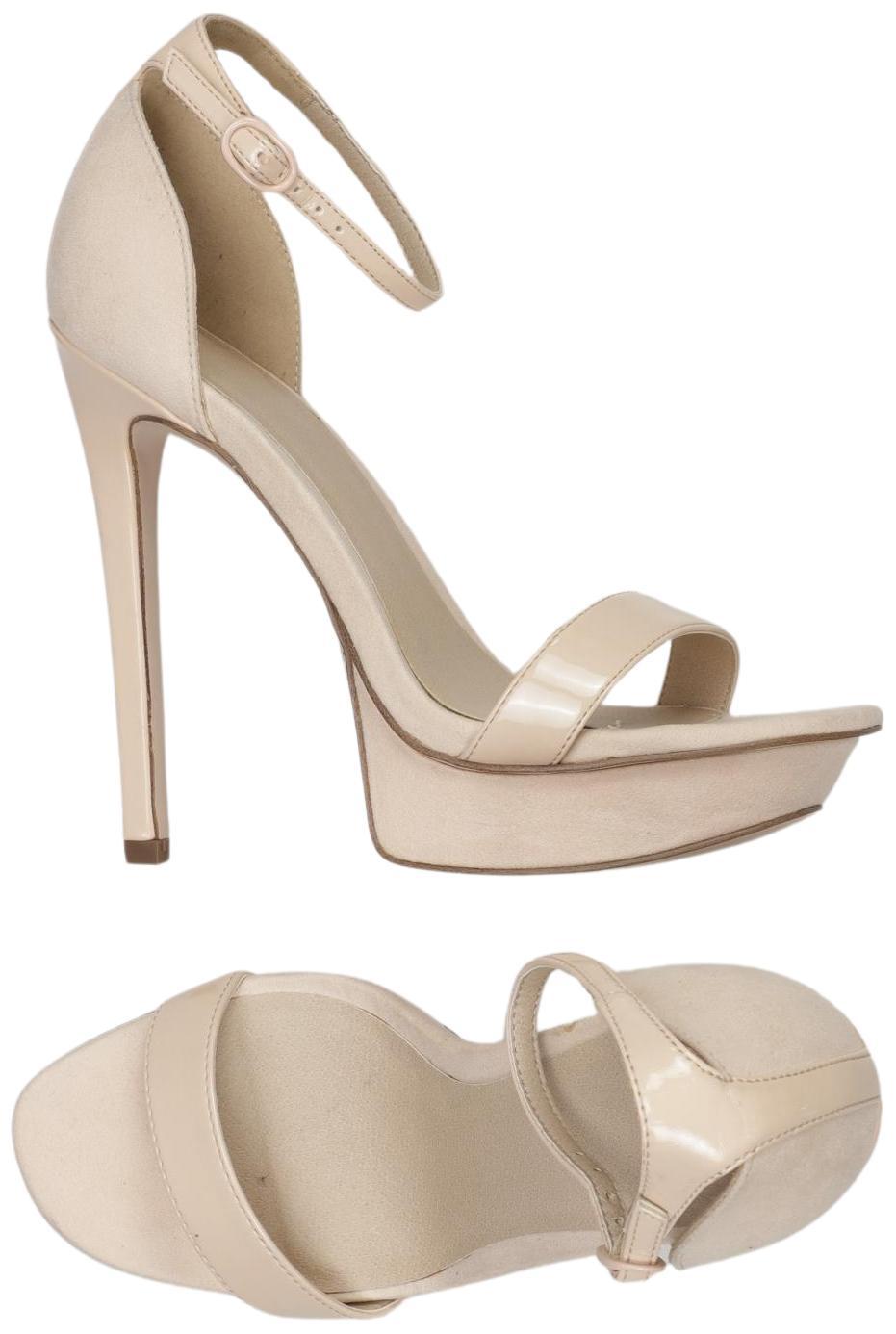 

asos Damen Sandale, beige, Gr. 3