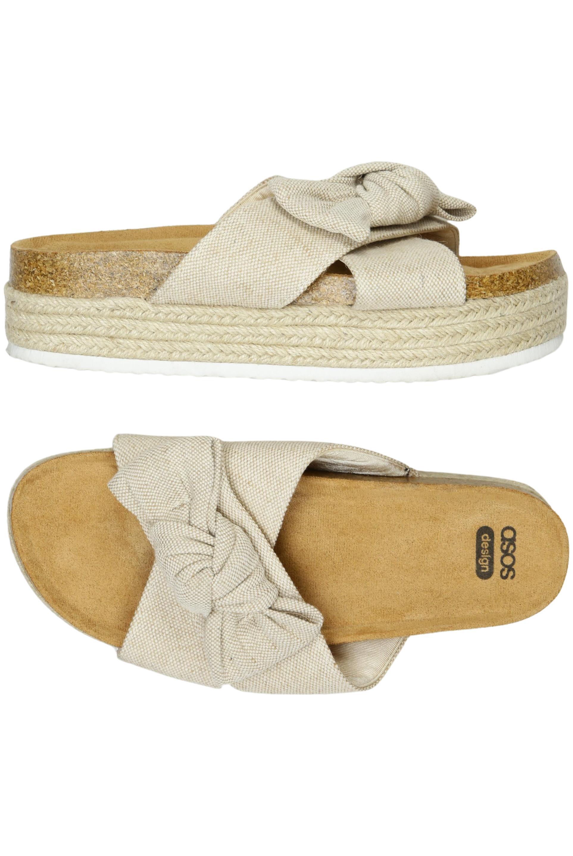 

asos Damen Sandale, beige, Gr. 39