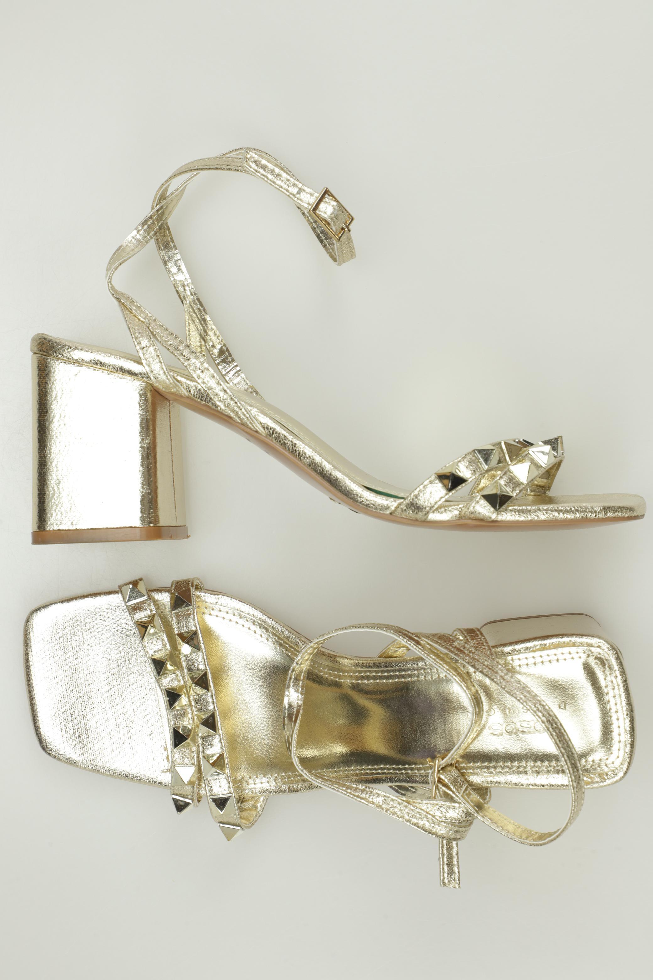 

asos Damen Sandale, gold, Gr. 8