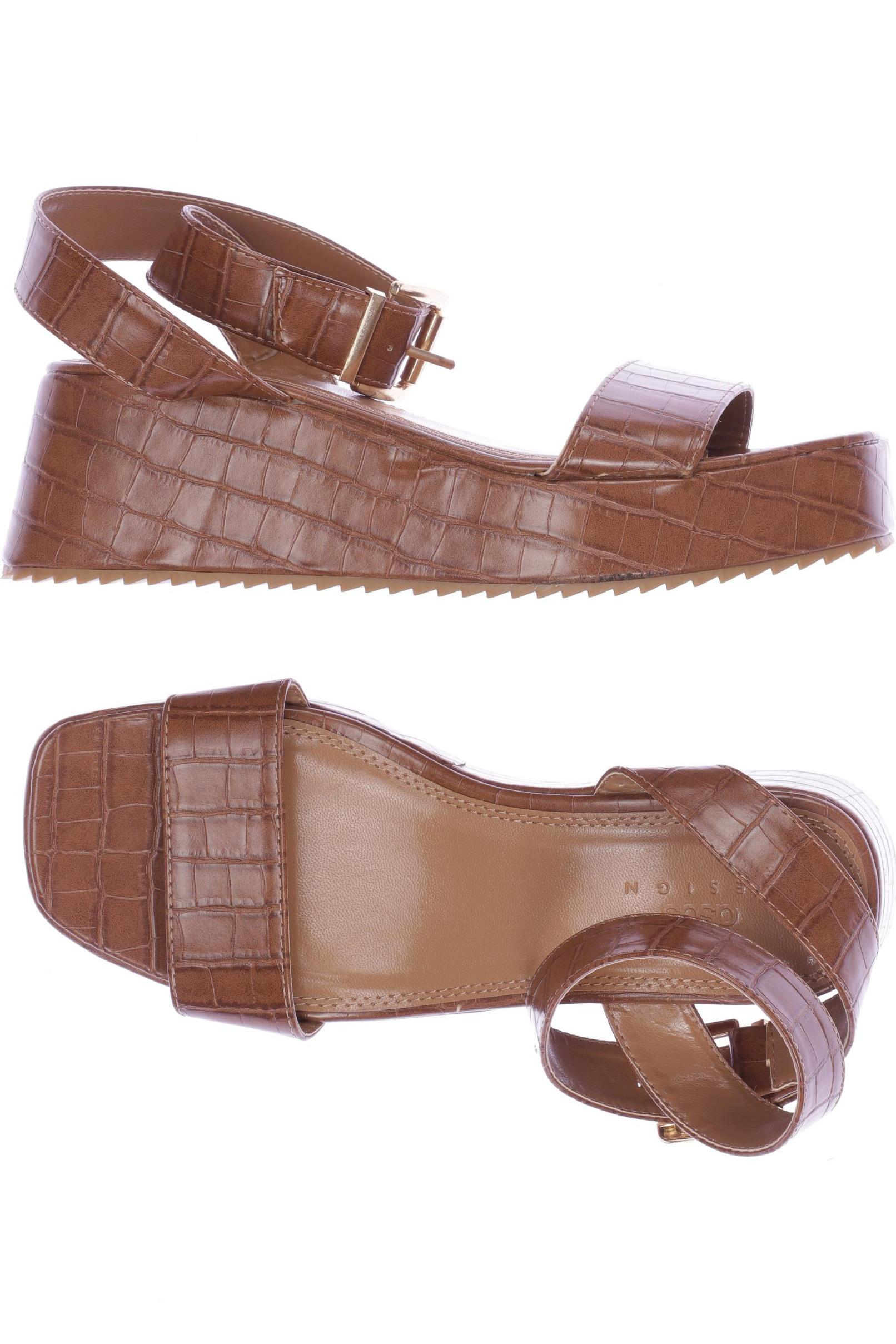 

asos Damen Sandale, braun, Gr. 37
