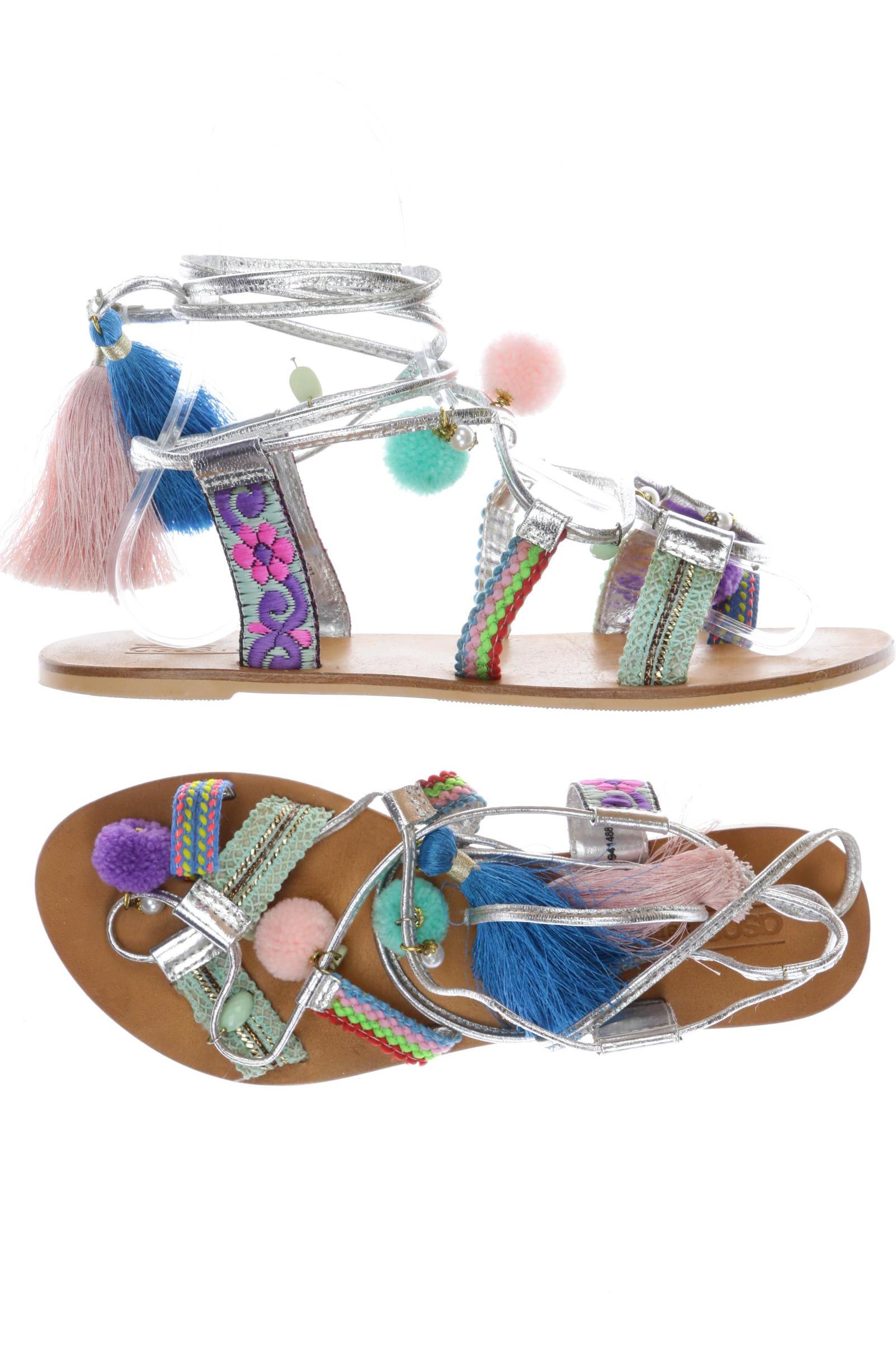 

asos Damen Sandale, mehrfarbig, Gr. 5