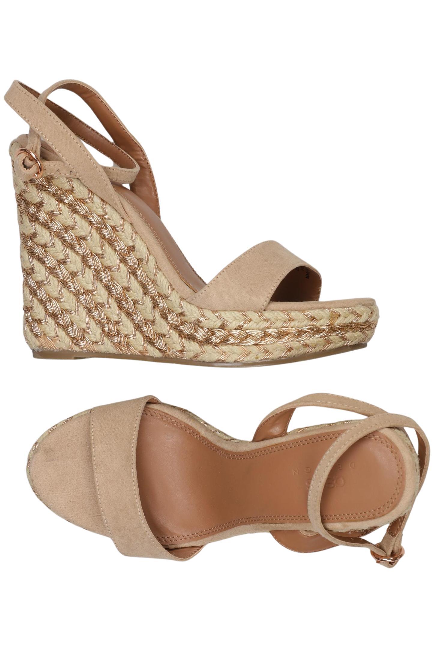 

asos Damen Sandale, beige, Gr. 38