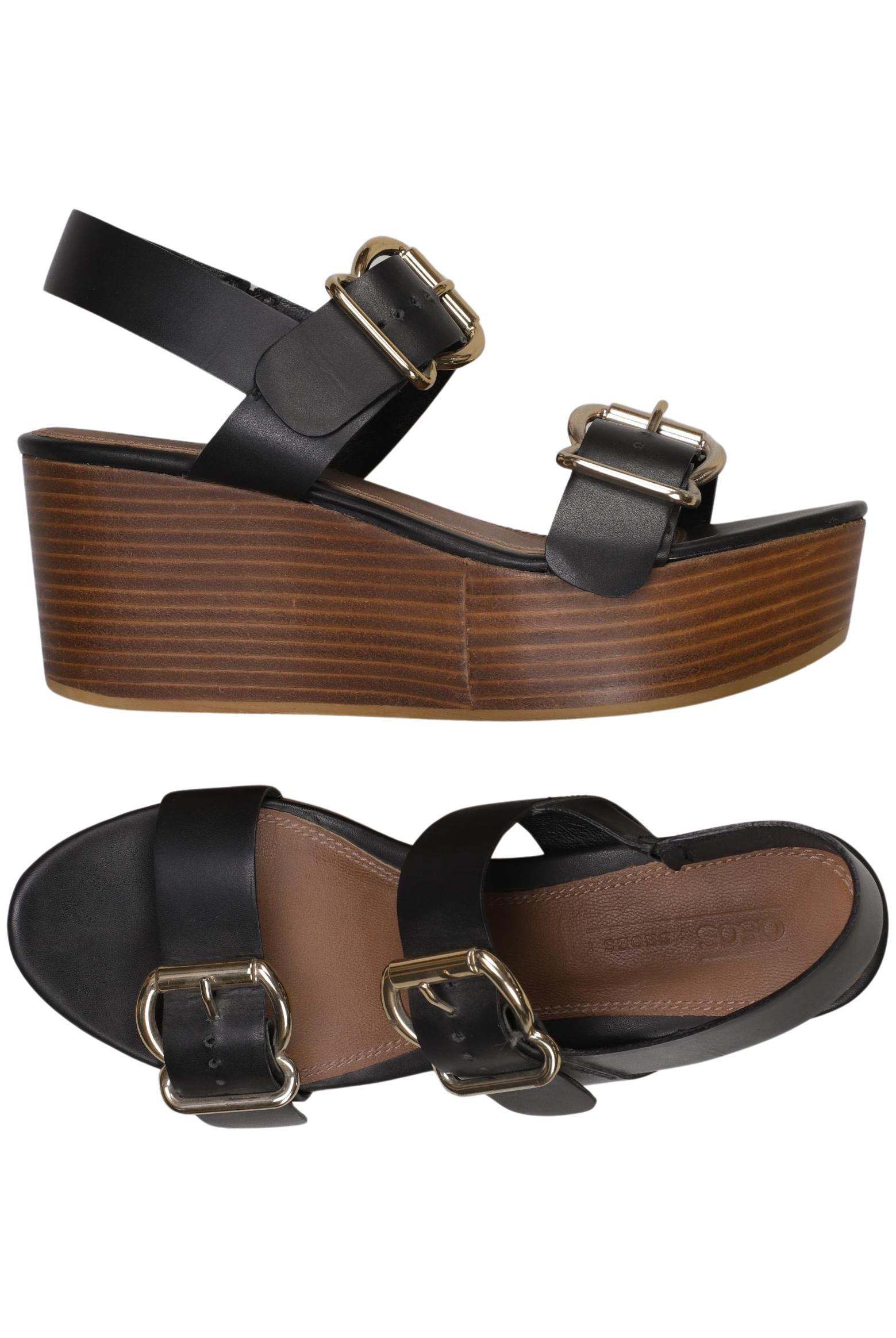 

asos Damen Sandale, schwarz, Gr. 6