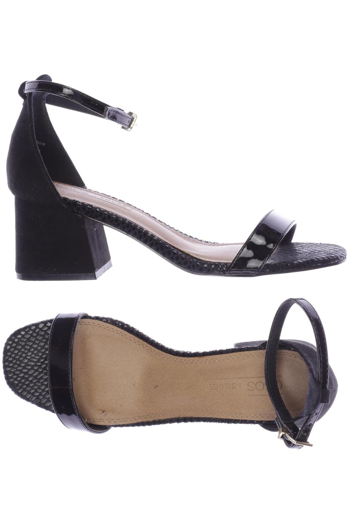 

asos Damen Sandale, schwarz, Gr. 3